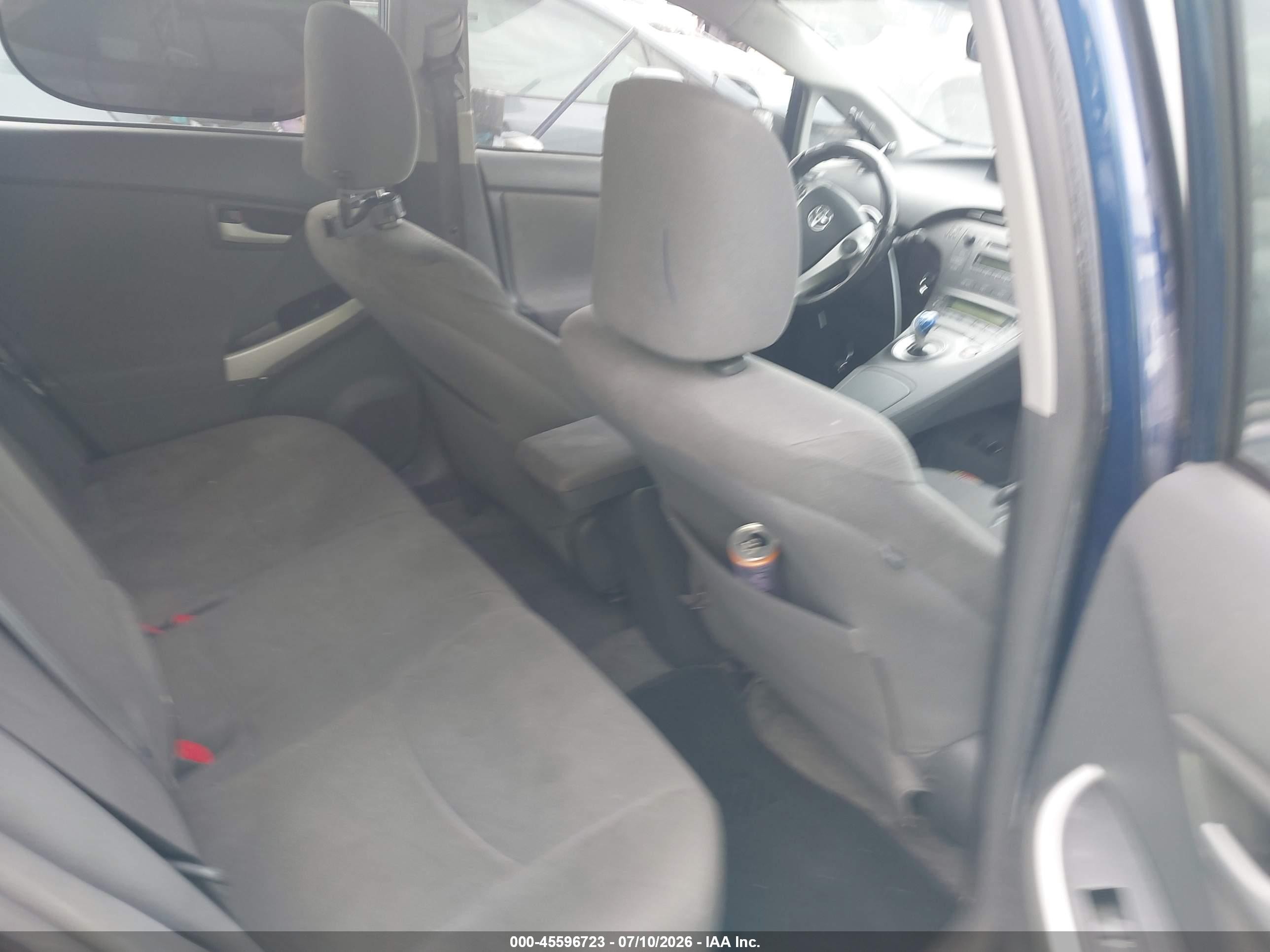 2011 Toyota Prius Two Blue vin: JTDKN3DUXB1363637