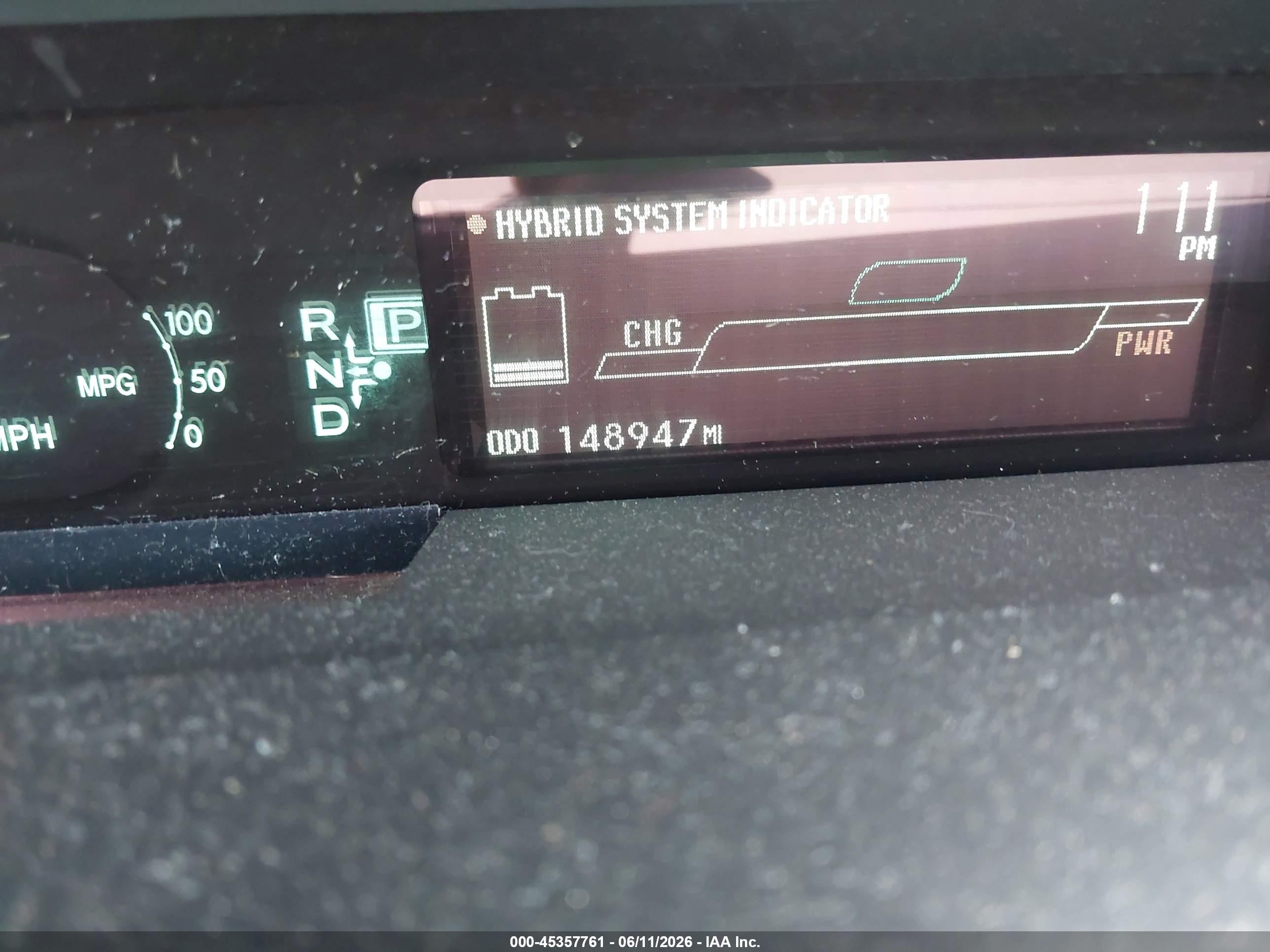 2011 Toyota Prius Two White vin: JTDKN3DUXB1364786