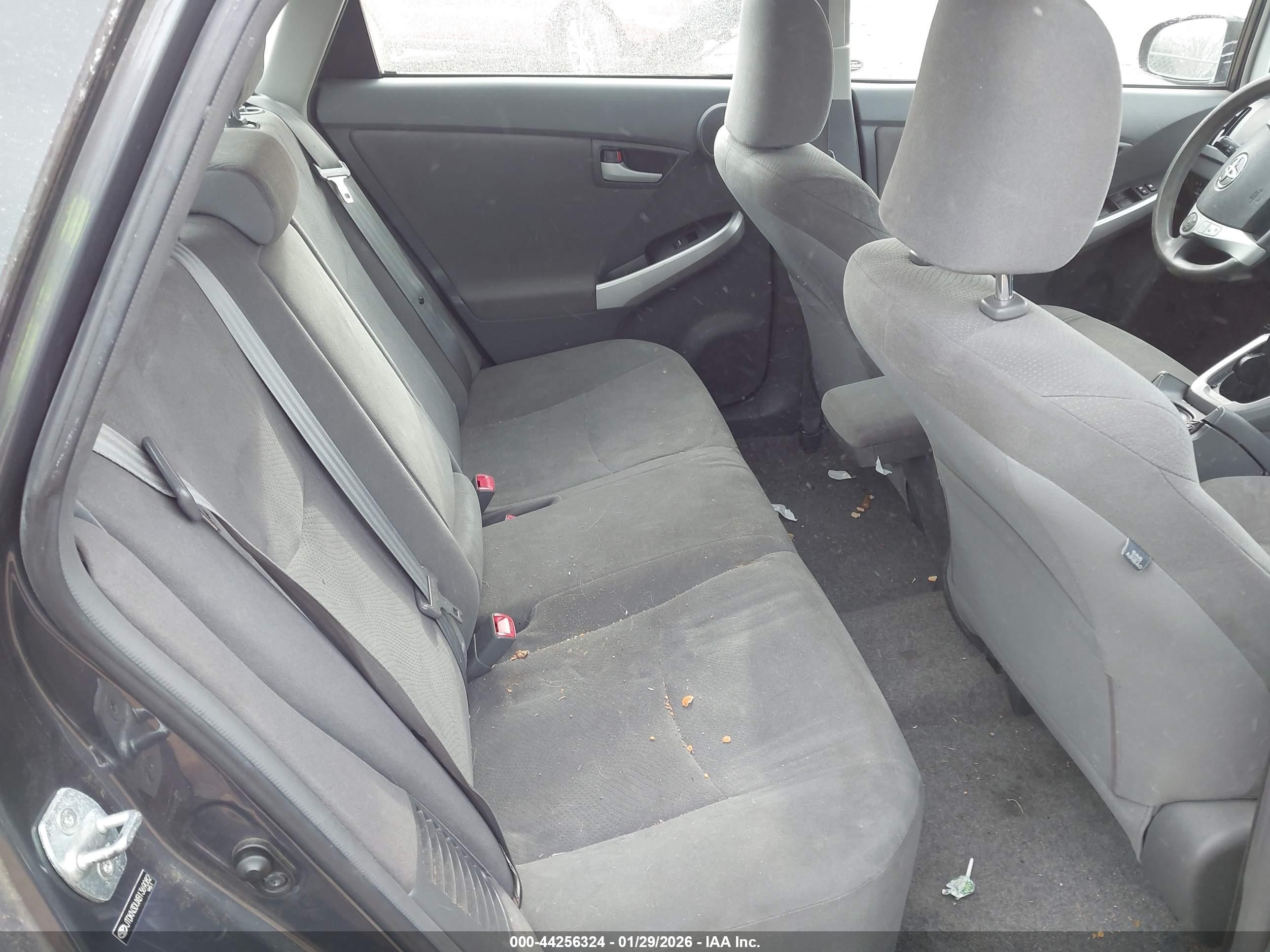 2011 Toyota Prius Three Gray vin: JTDKN3DUXB1369082