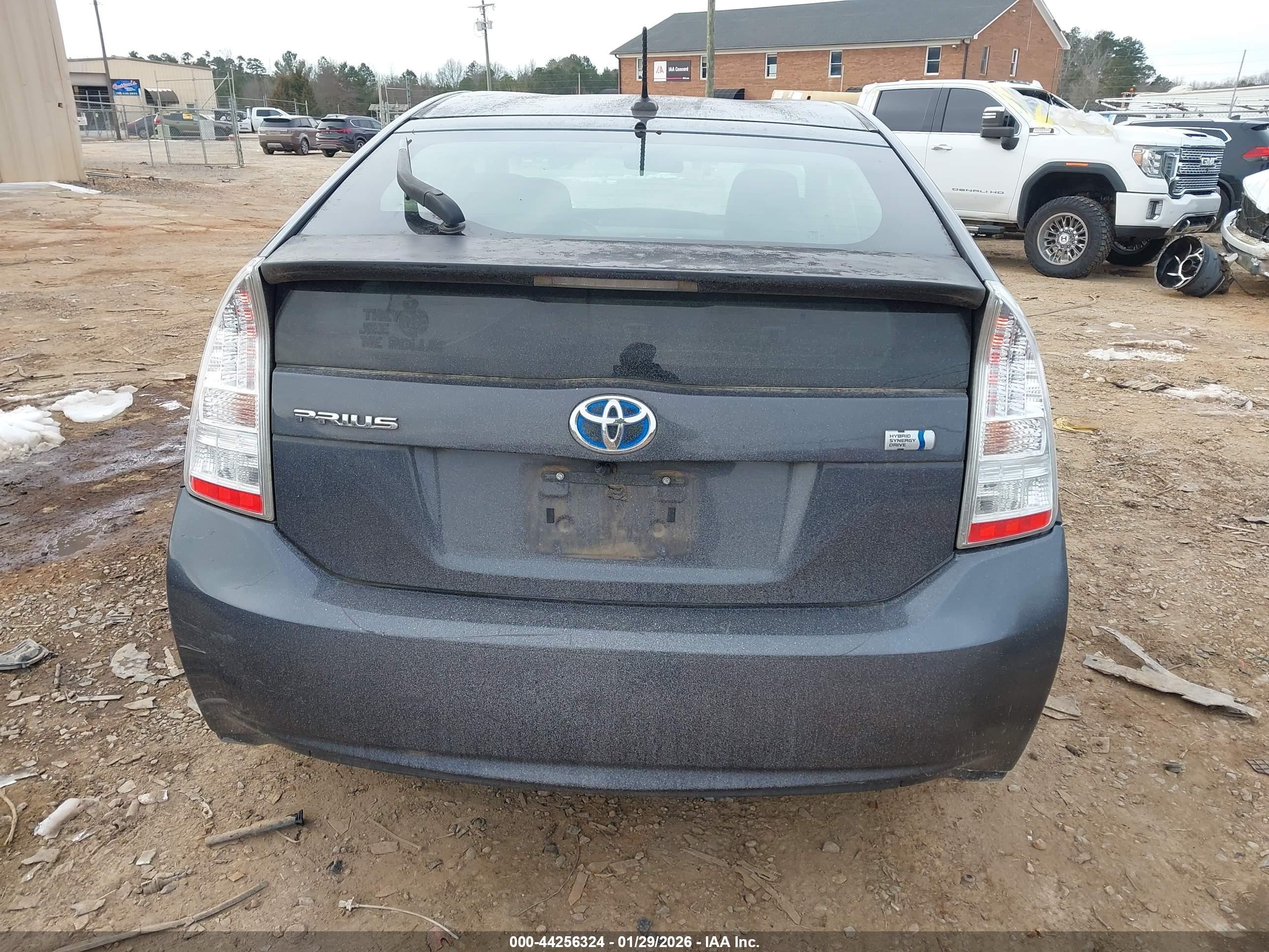 2011 Toyota Prius Three Gray vin: JTDKN3DUXB1369082