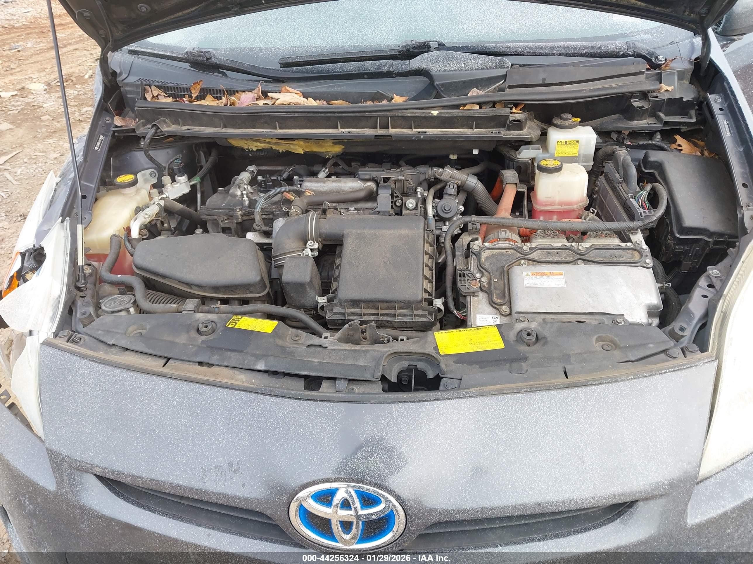 2011 Toyota Prius Three Gray vin: JTDKN3DUXB1369082