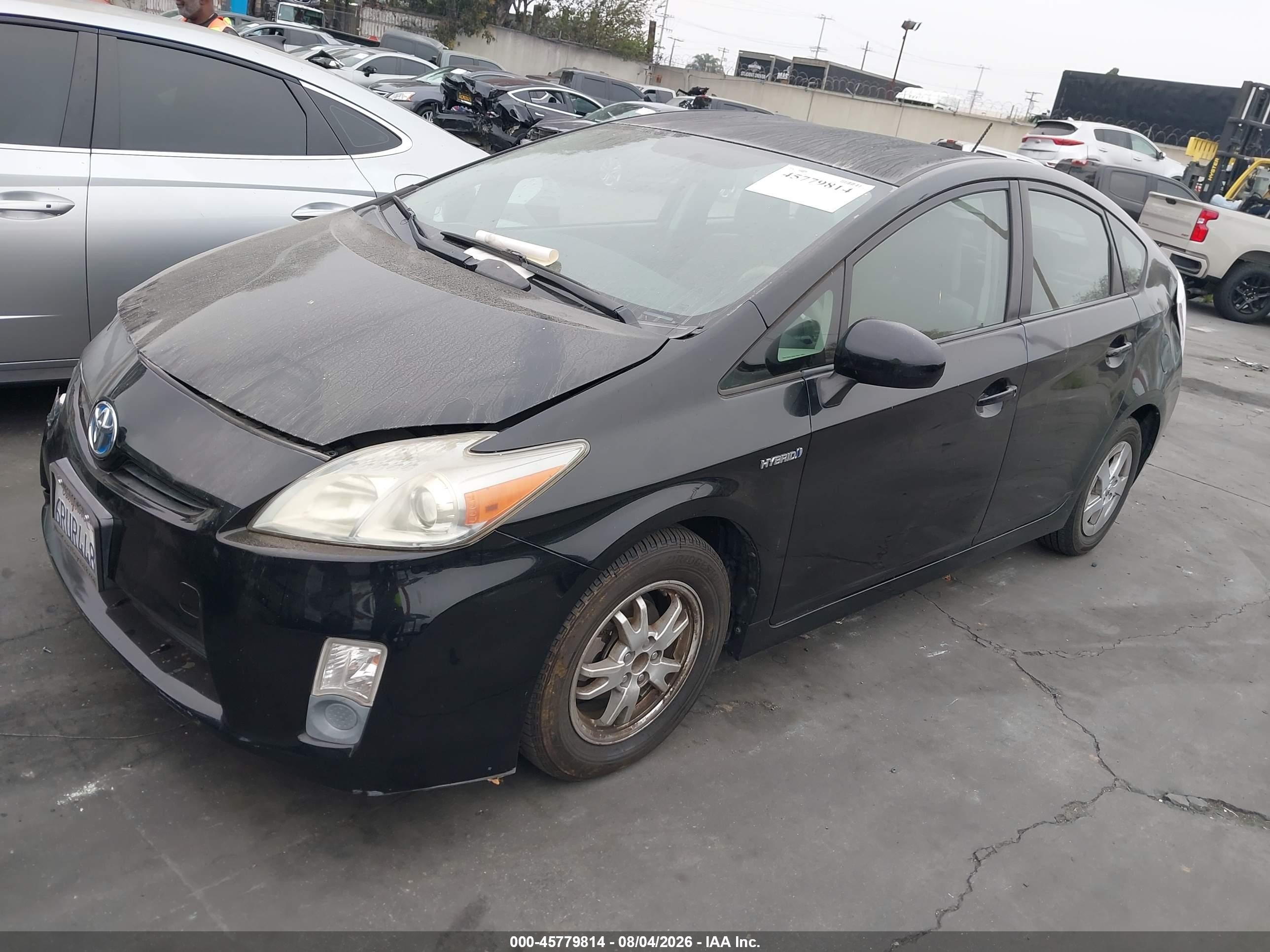 2011 Toyota Prius Two Серый vin: JTDKN3DUXB1369938