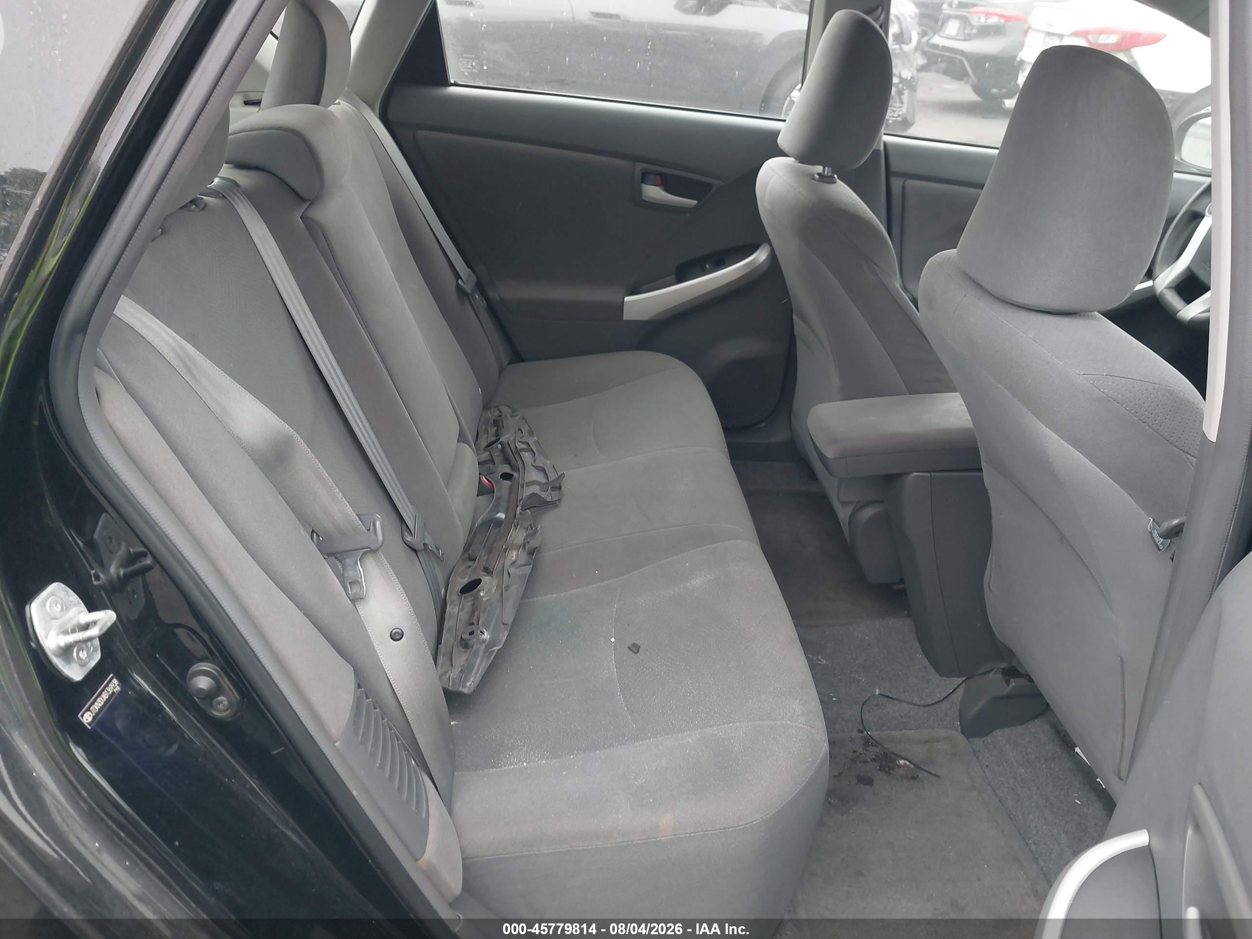 2011 Toyota Prius Two Серый vin: JTDKN3DUXB1369938
