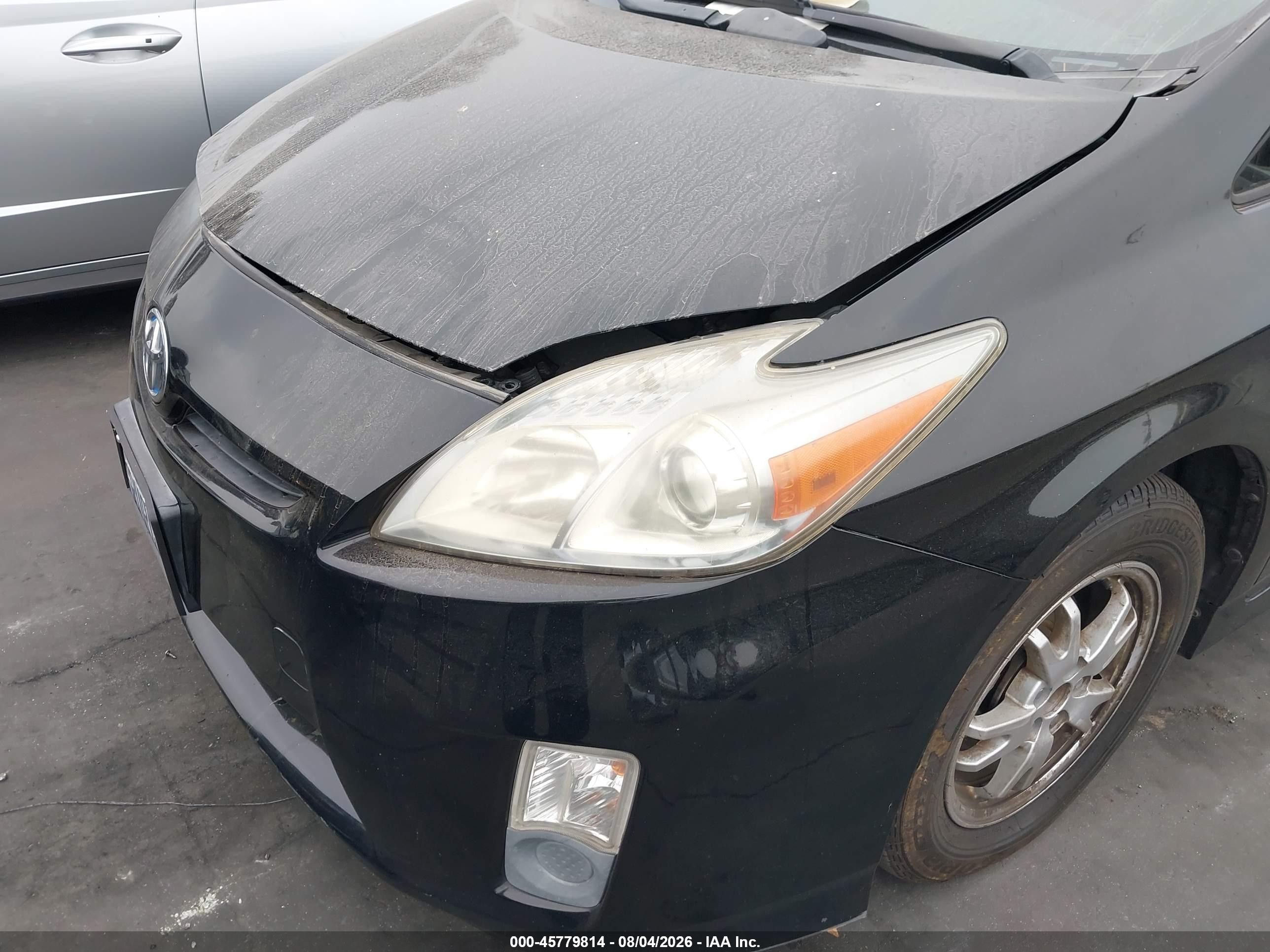 2011 Toyota Prius Two Серый vin: JTDKN3DUXB1369938