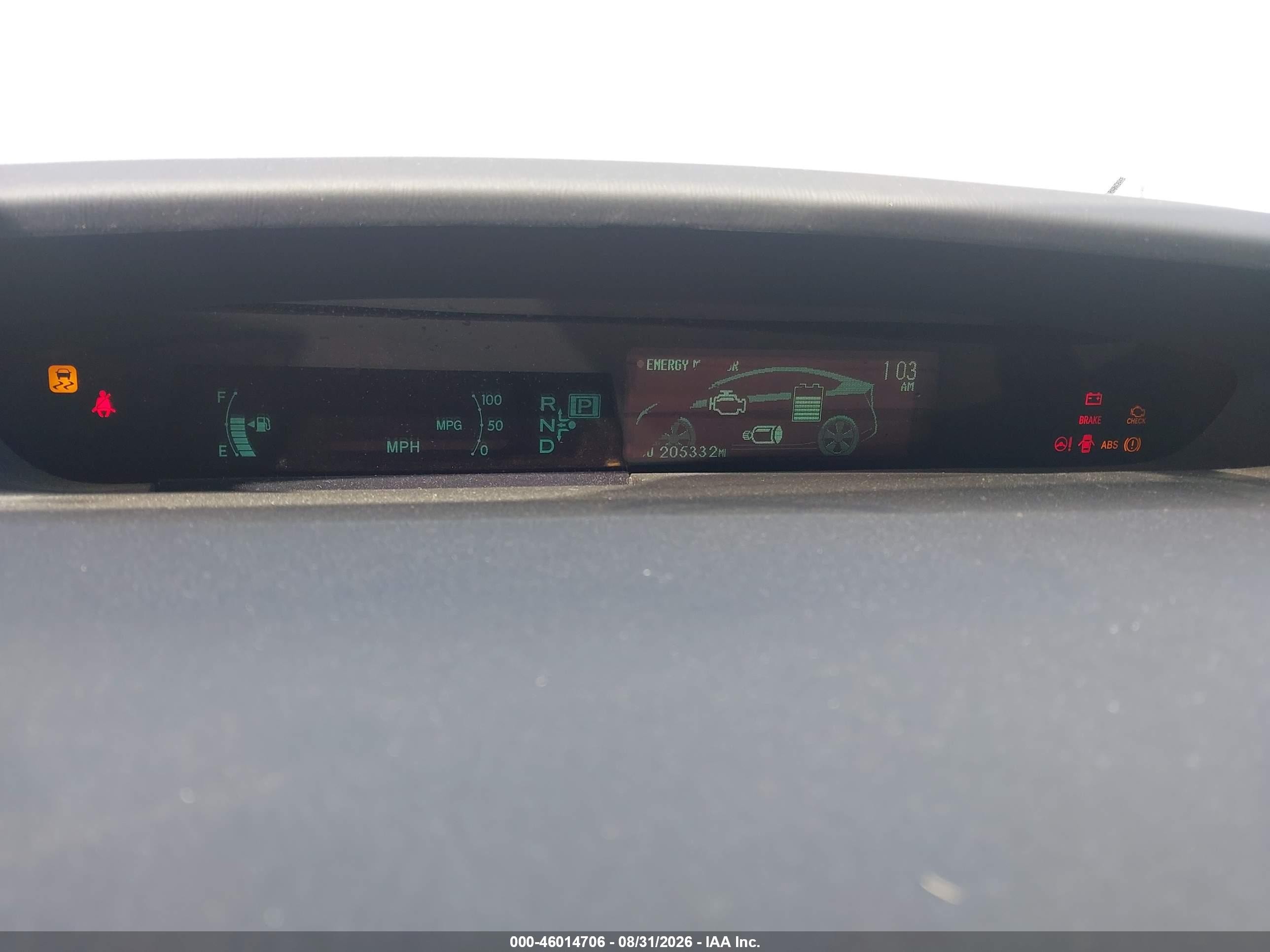 2011 Toyota Prius Two White vin: JTDKN3DUXB1375268