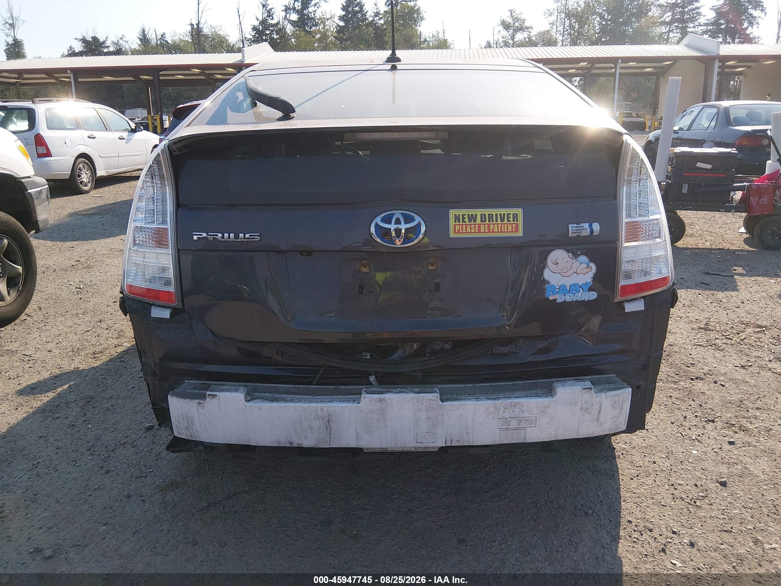 2011 Toyota Prius Four Серый vin: JTDKN3DUXB1406180