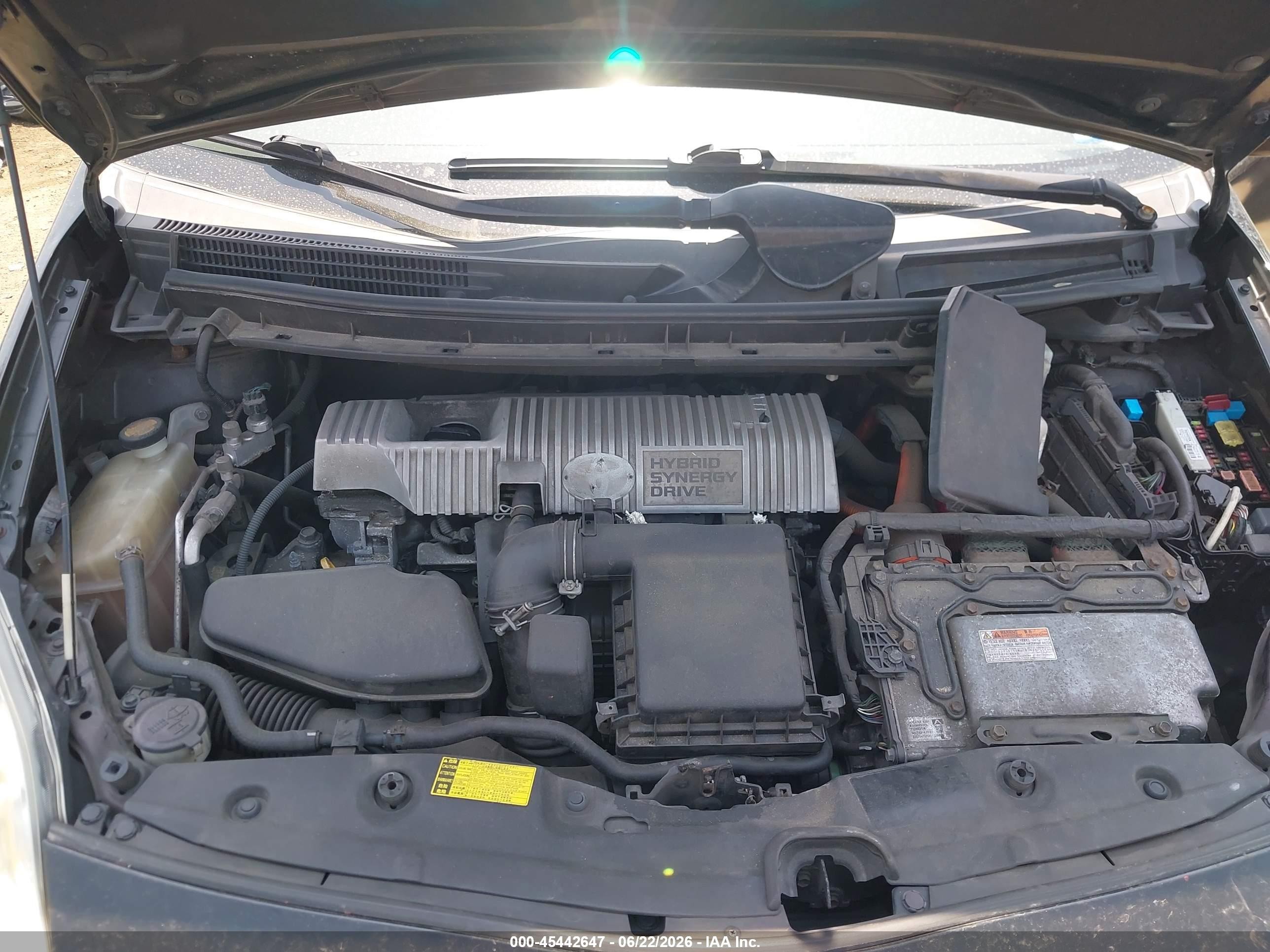 2011 Toyota Prius Two Черный vin: JTDKN3DUXB1433444