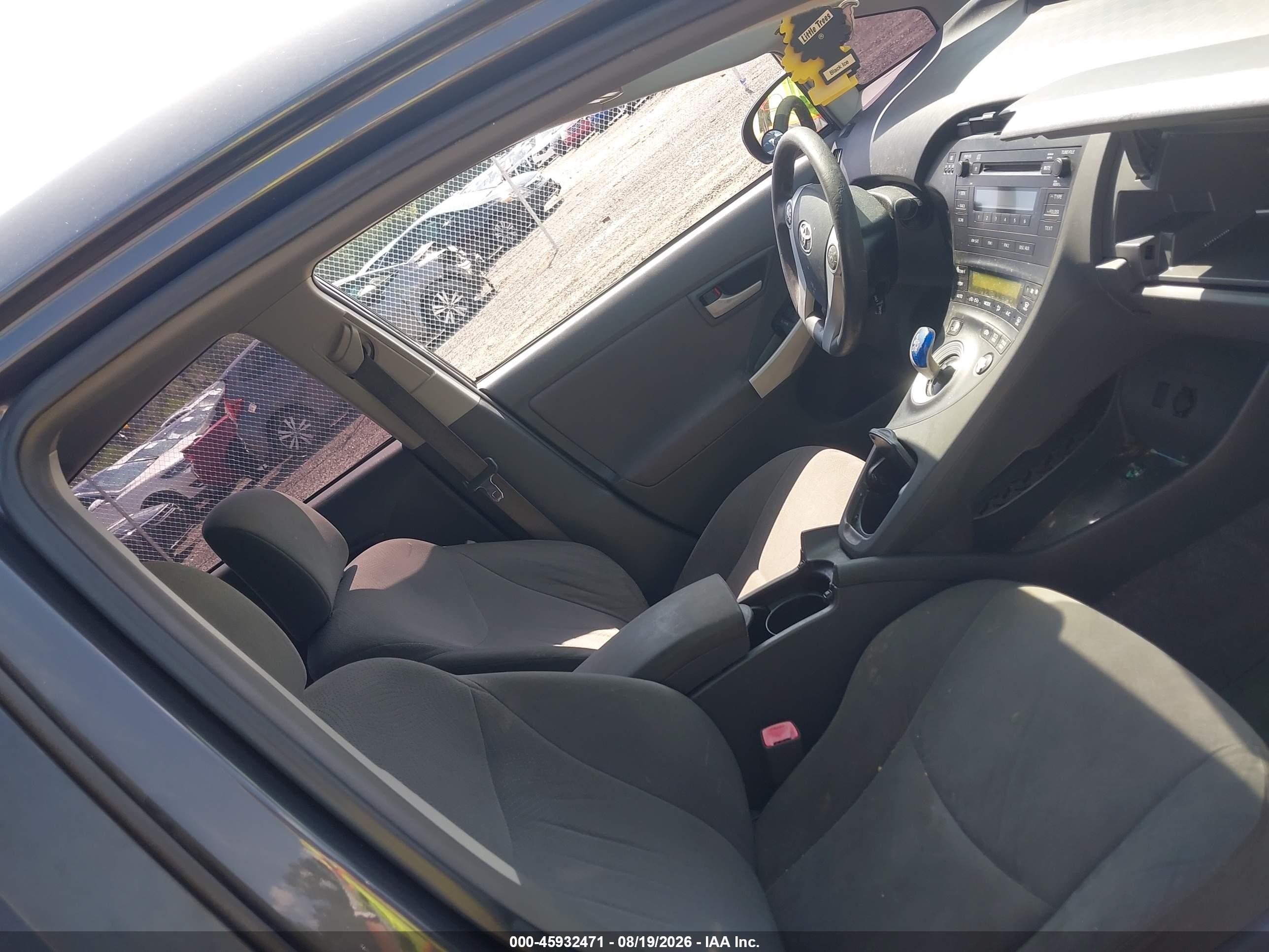 2011 Toyota Prius   Gray vin: JTDKN3DUXB5247038