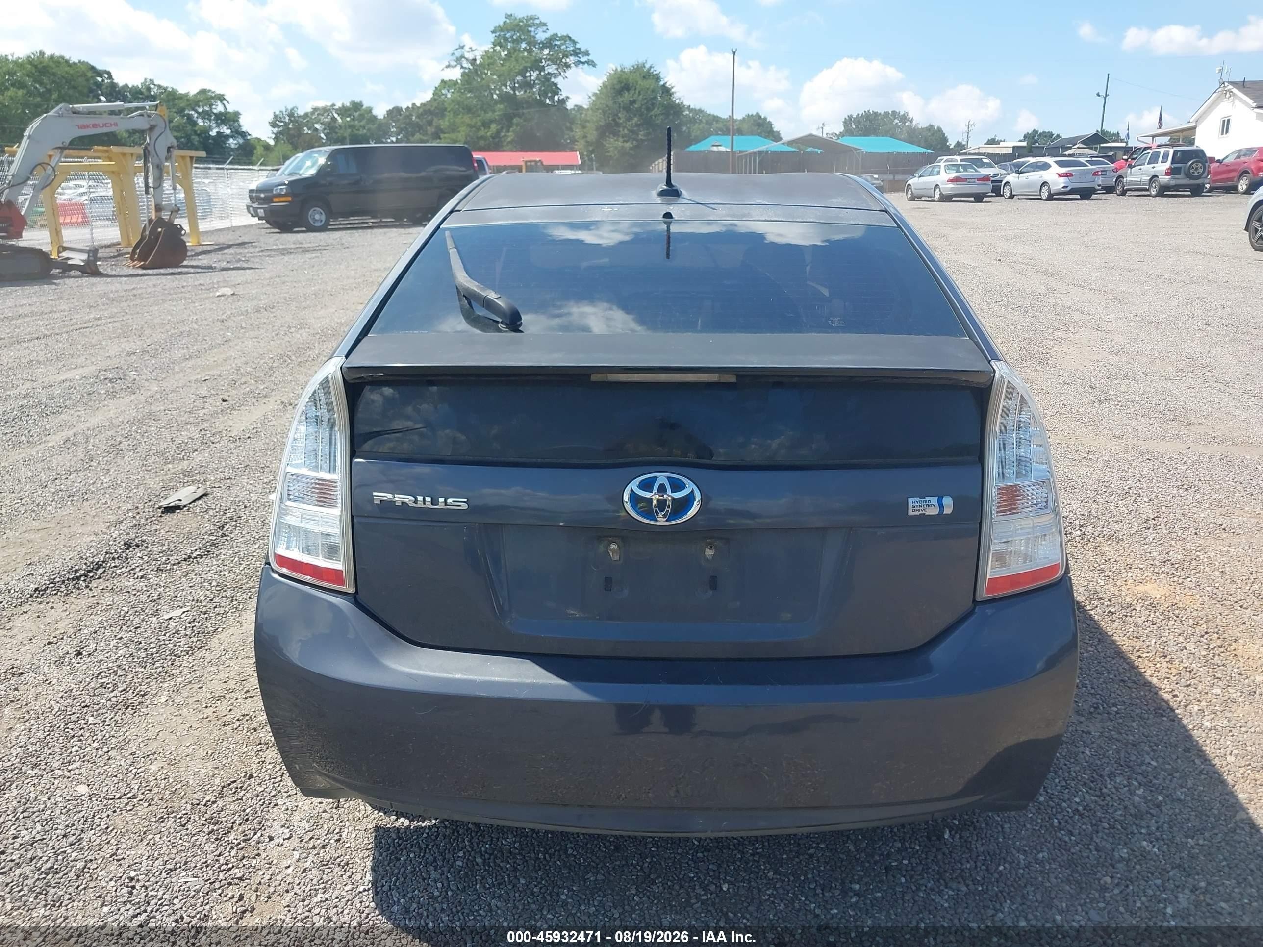 2011 Toyota Prius   Gray vin: JTDKN3DUXB5247038