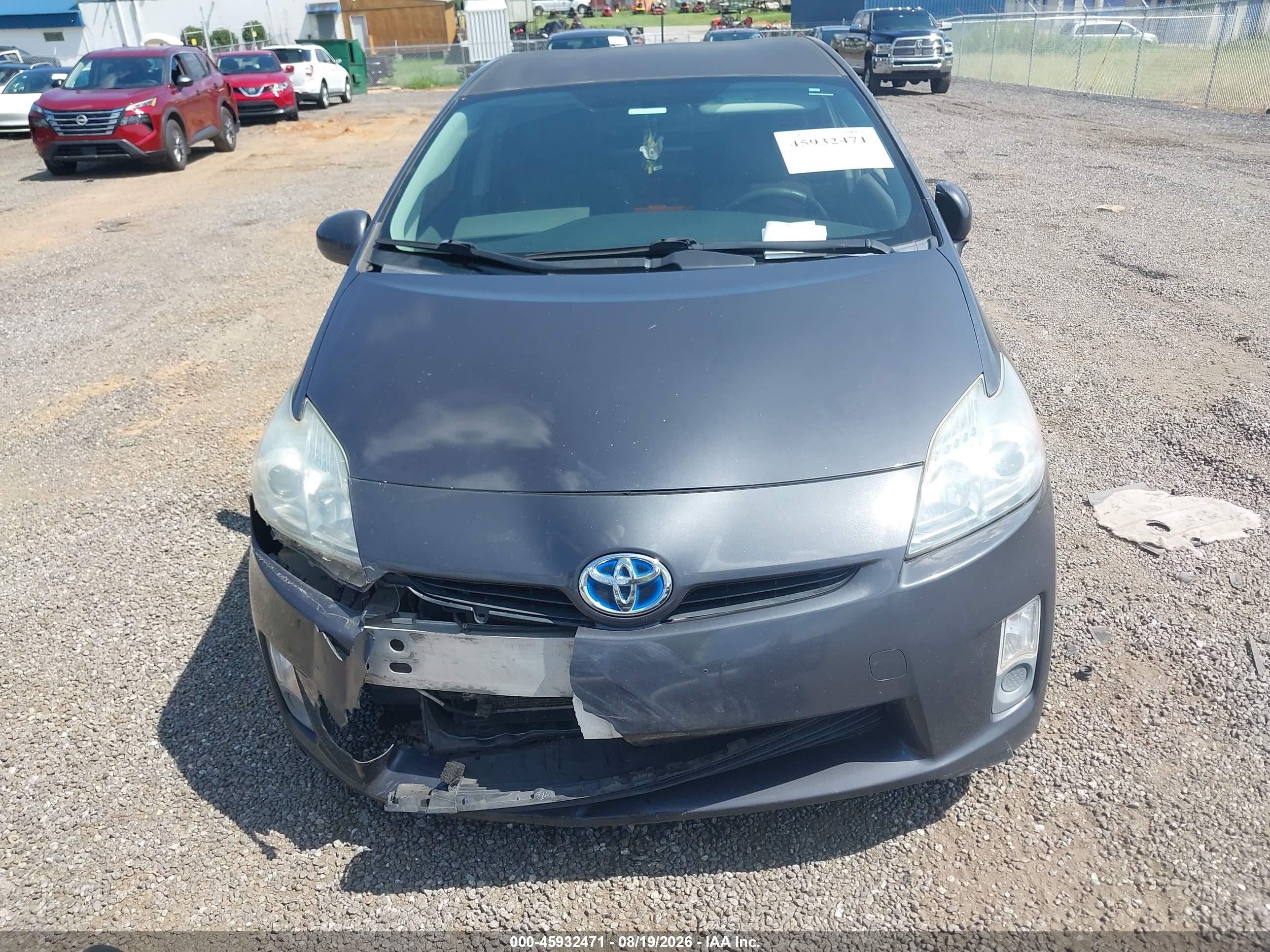 2011 Toyota Prius   Gray vin: JTDKN3DUXB5247038