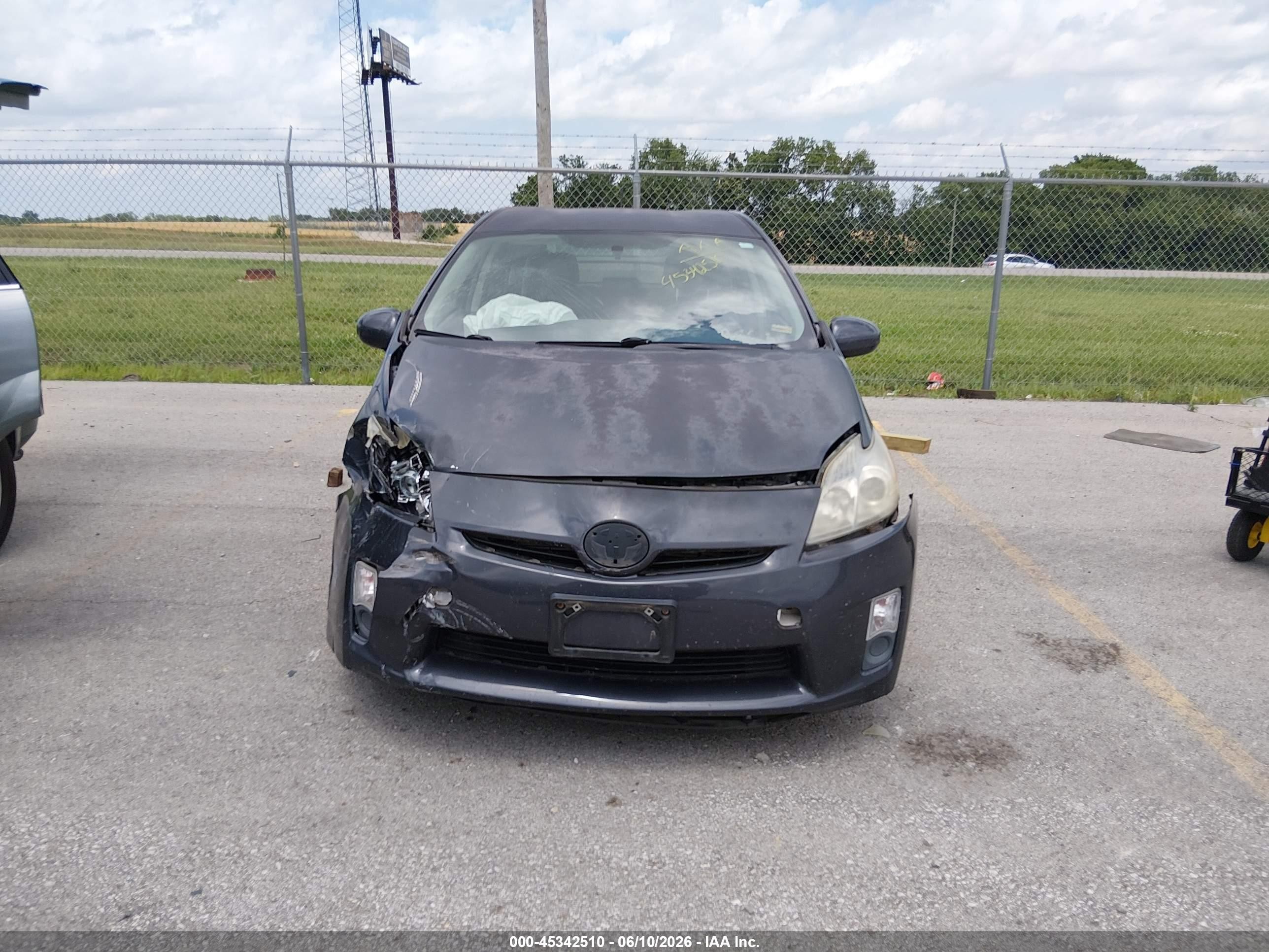 2011 Toyota Prius Two Black vin: JTDKN3DUXB5308579