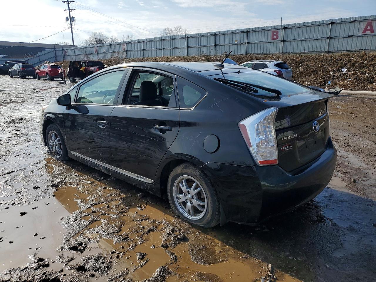 2011 Toyota Prius Black vin: JTDKN3DUXB5332686