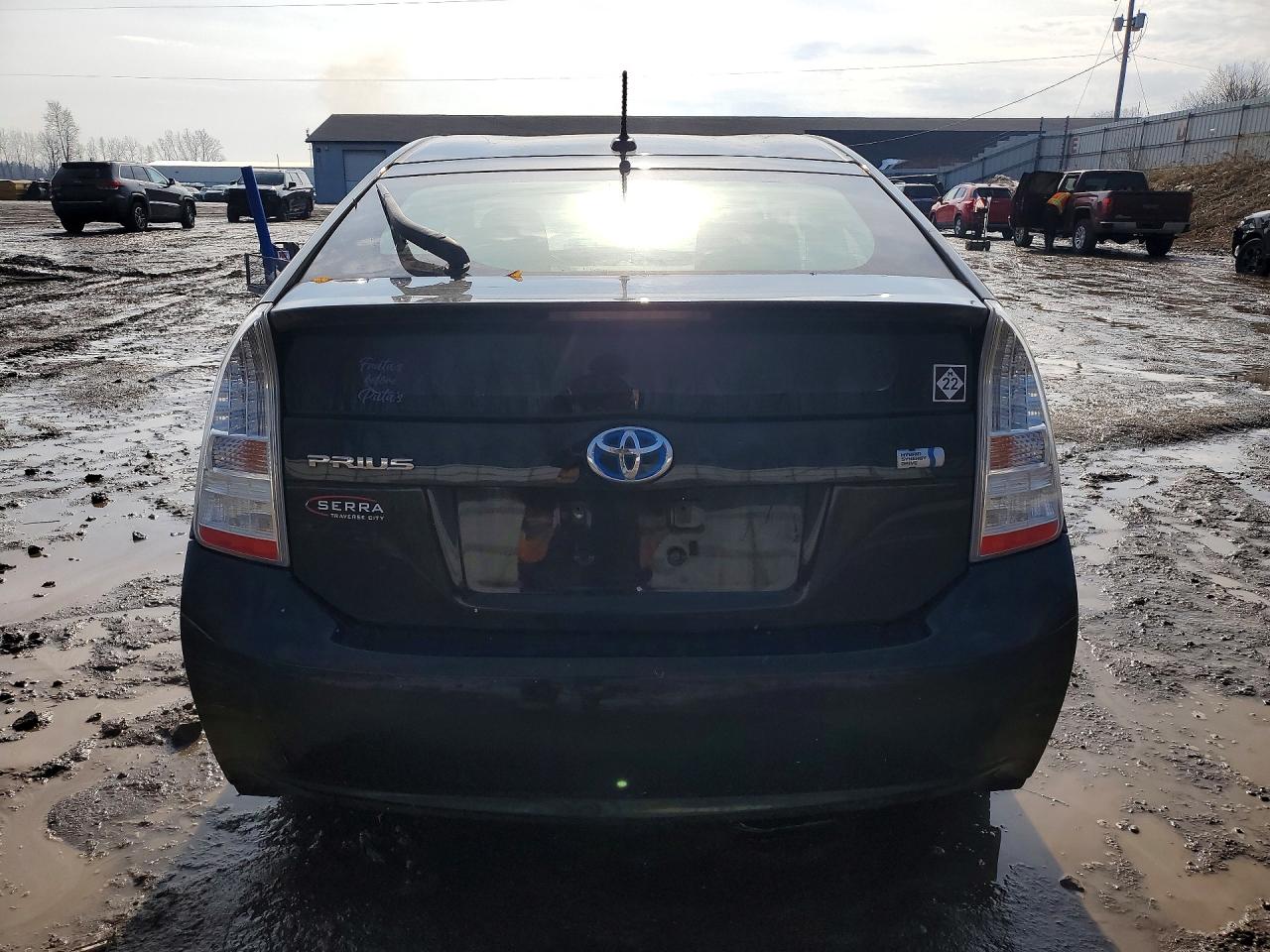 2011 Toyota Prius Black vin: JTDKN3DUXB5332686