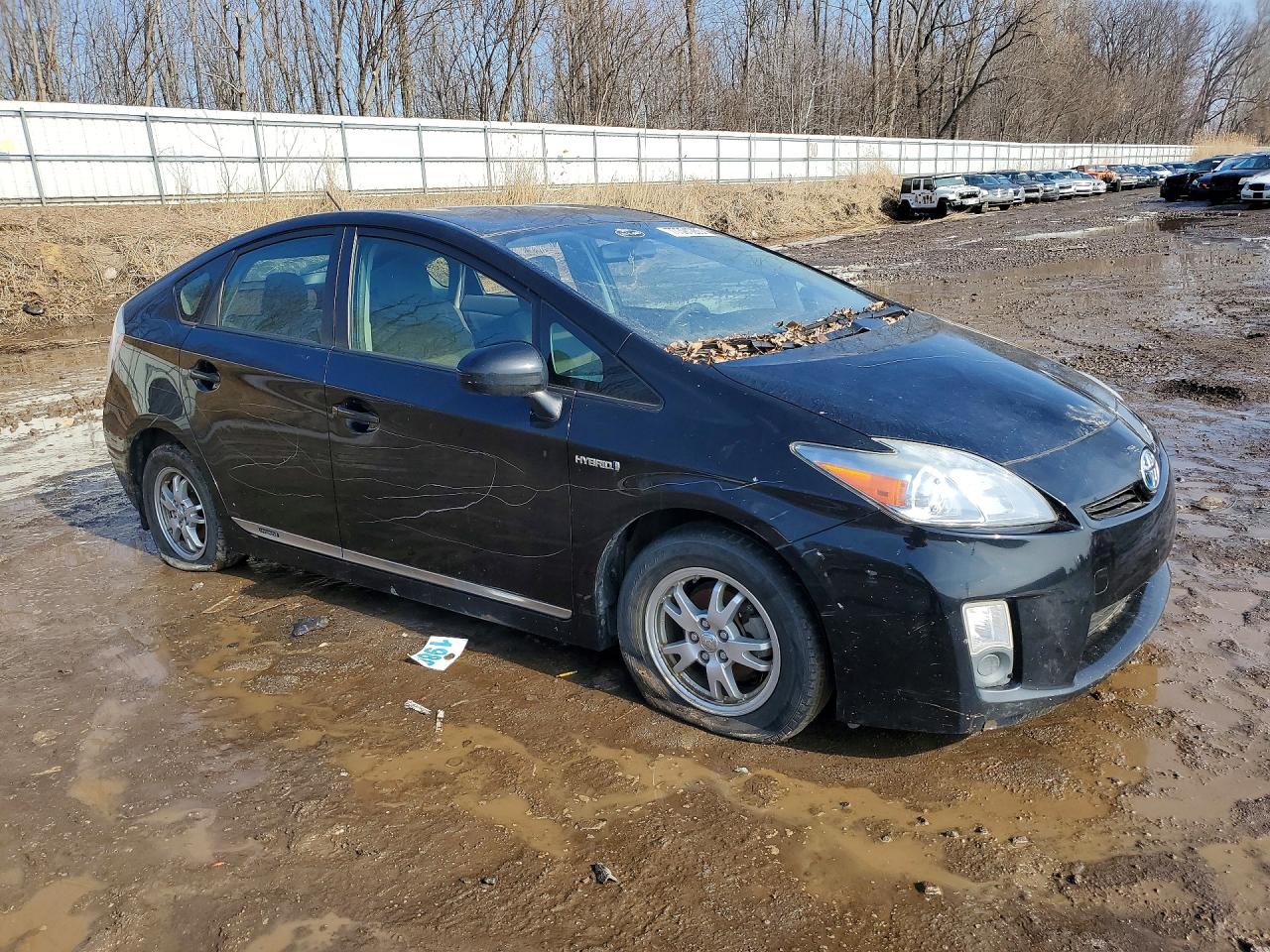 2011 Toyota Prius Black vin: JTDKN3DUXB5332686