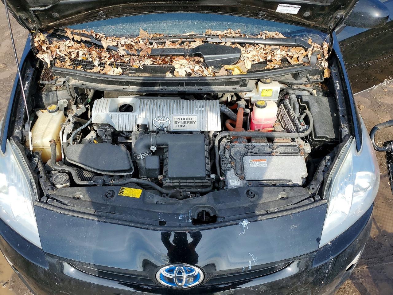 2011 Toyota Prius Black vin: JTDKN3DUXB5332686