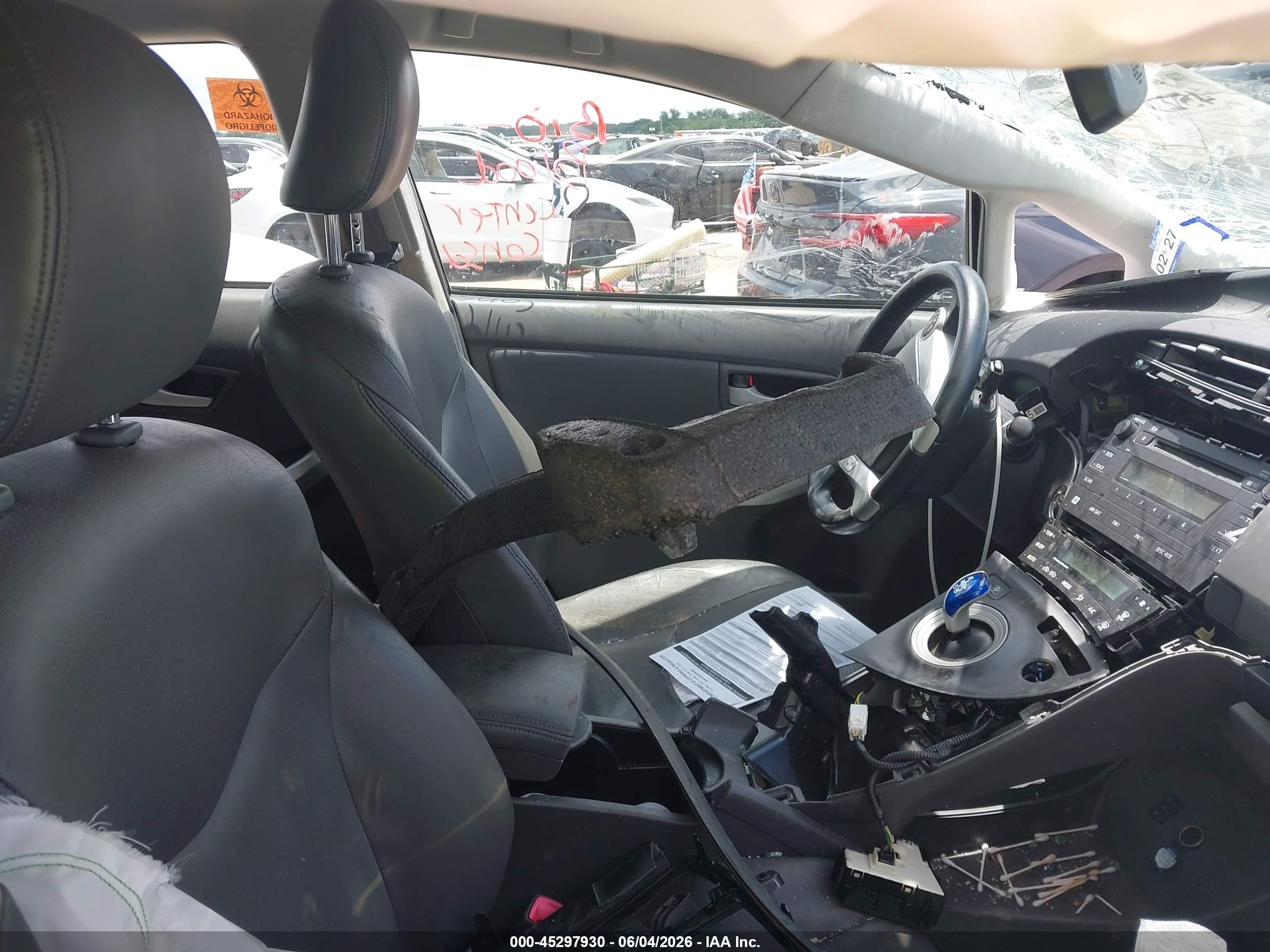 2011 Toyota Prius Four Black vin: JTDKN3DUXB5333224