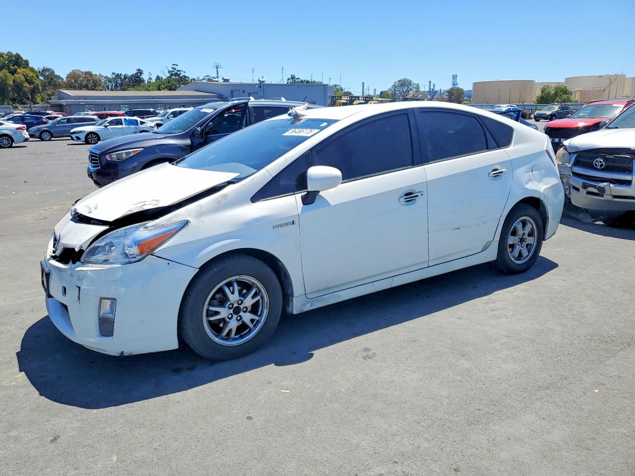 2011 Toyota Prius Two White vin: JTDKN3DUXB5361573