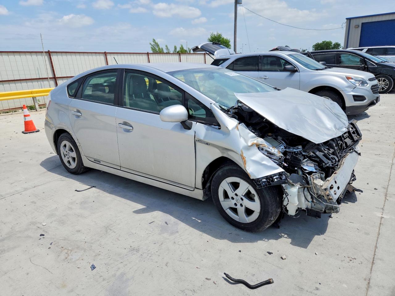 2011 Toyota Prius Silver vin: JTDKN3DUXB5362870