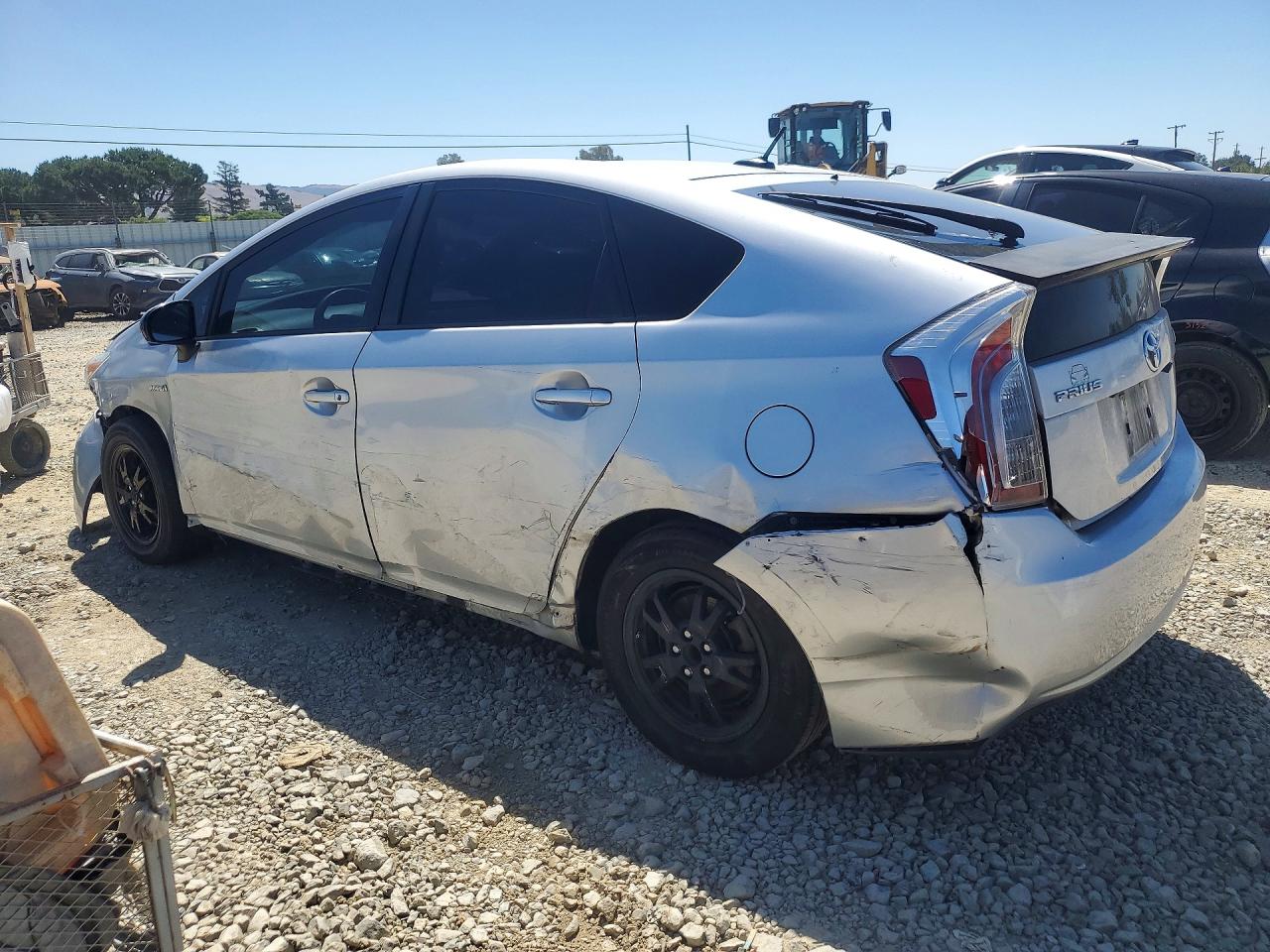 2012 Toyota Prius Three Silver vin: JTDKN3DUXC0336817