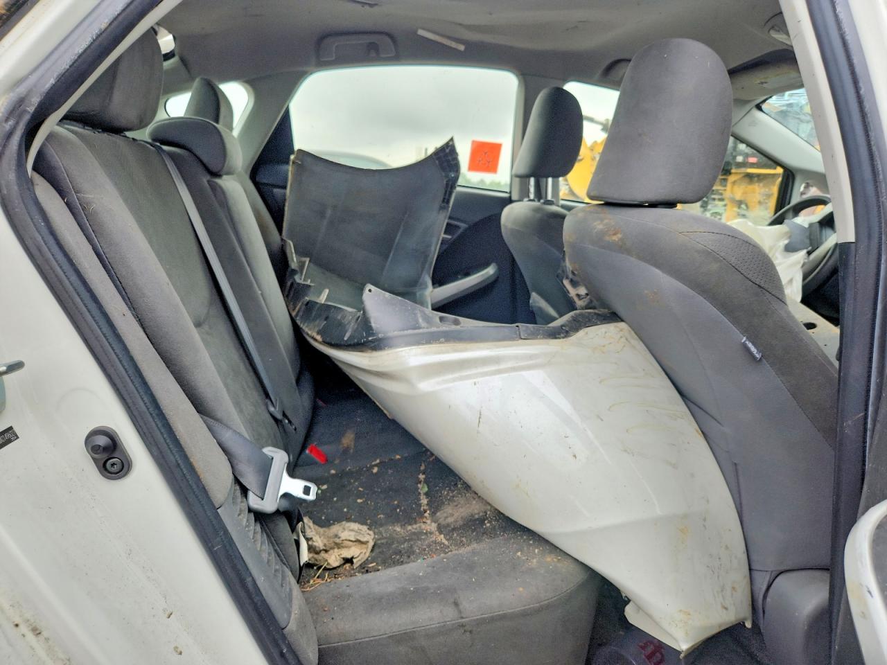 2012 Toyota Prius Two White vin: JTDKN3DUXC1496027