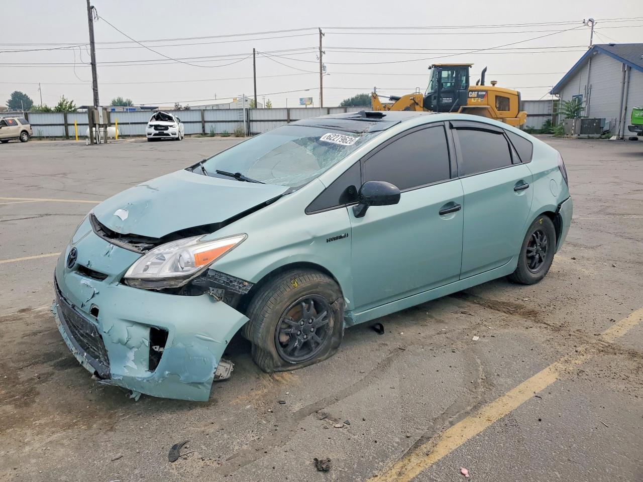 2012 Toyota Prius Three Blue vin: JTDKN3DUXC1520651