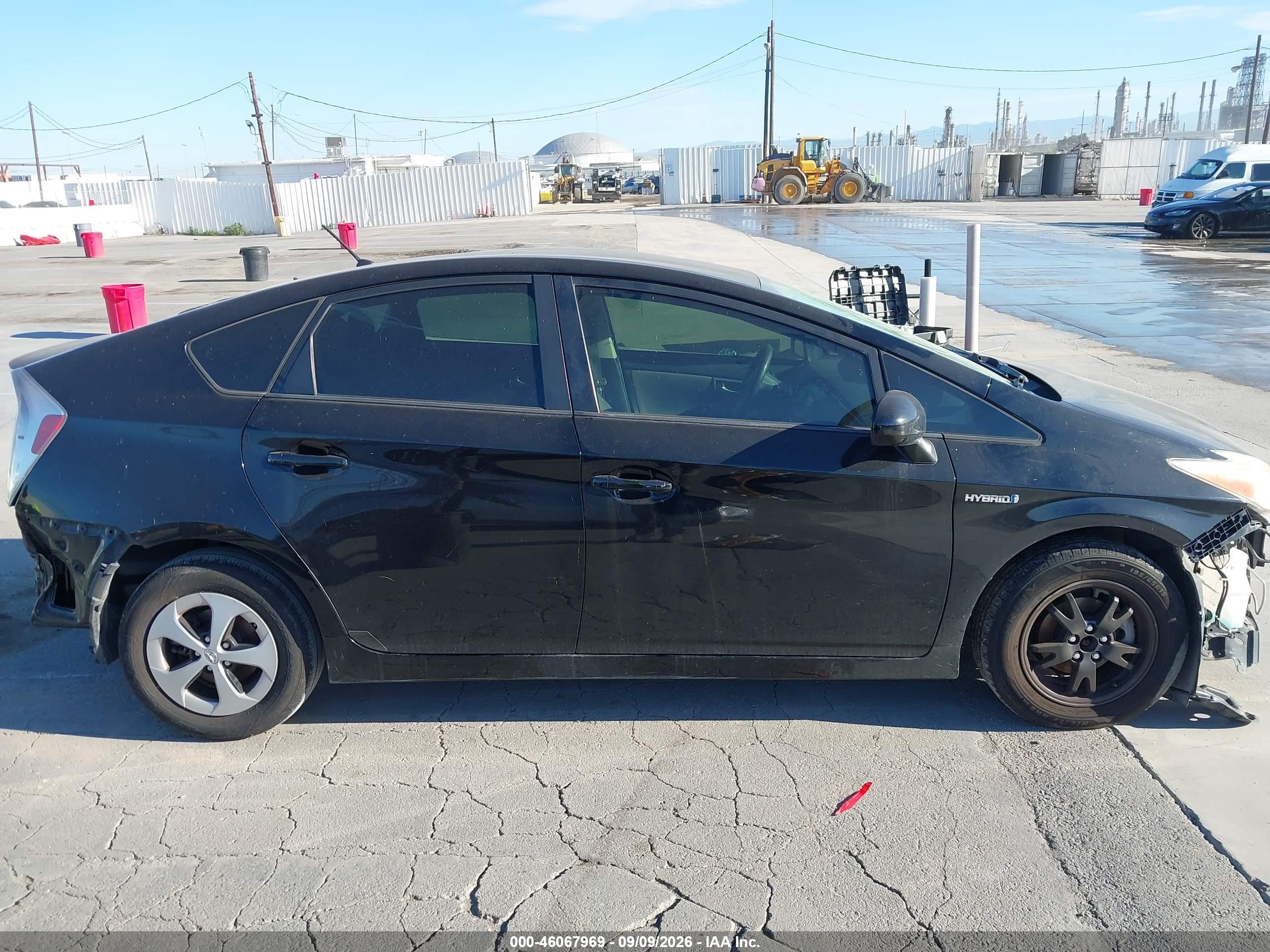 2012 Toyota Prius Two Black vin: JTDKN3DUXC1523226