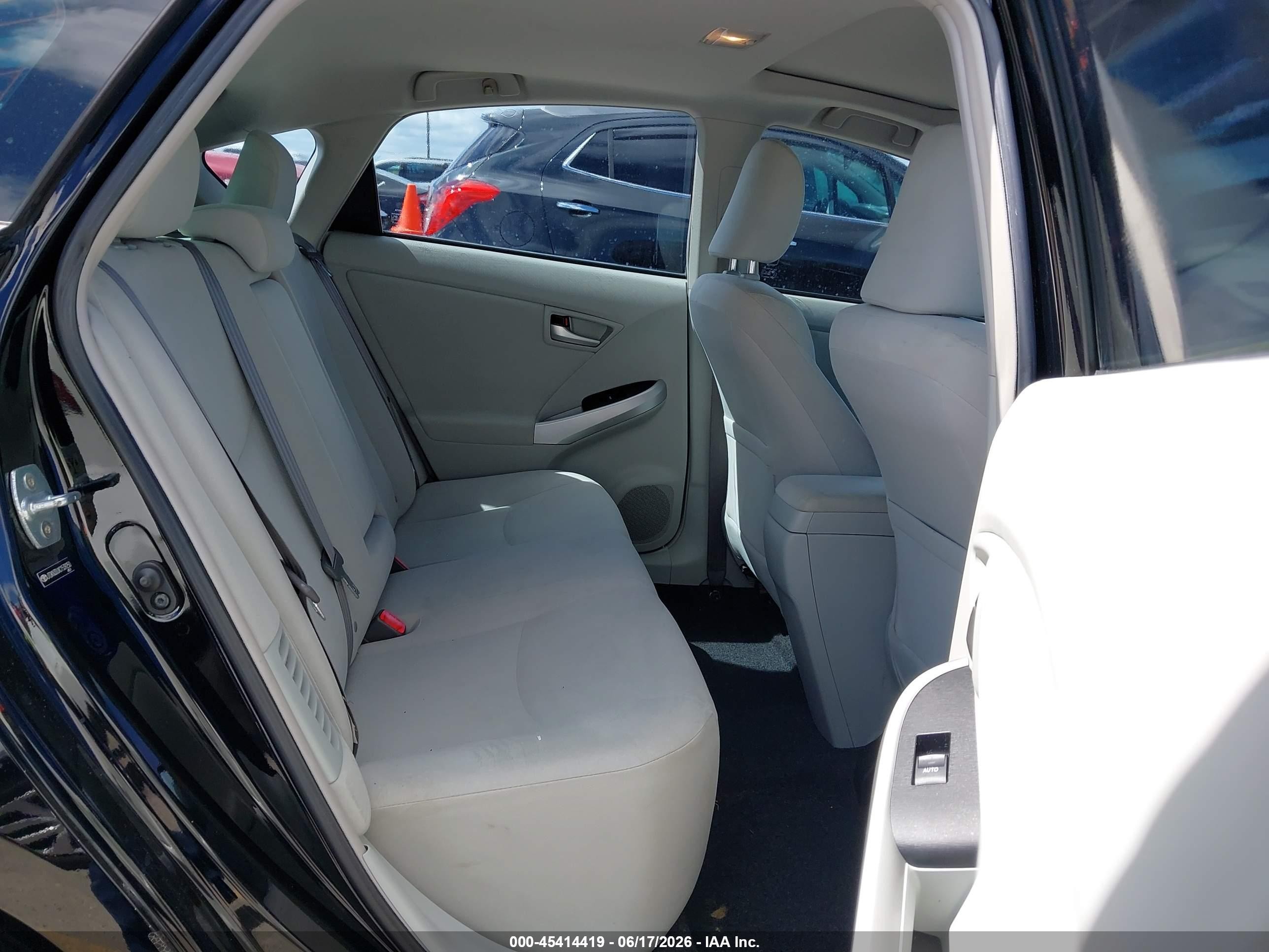 2012 Toyota Prius Three Black vin: JTDKN3DUXC1539250