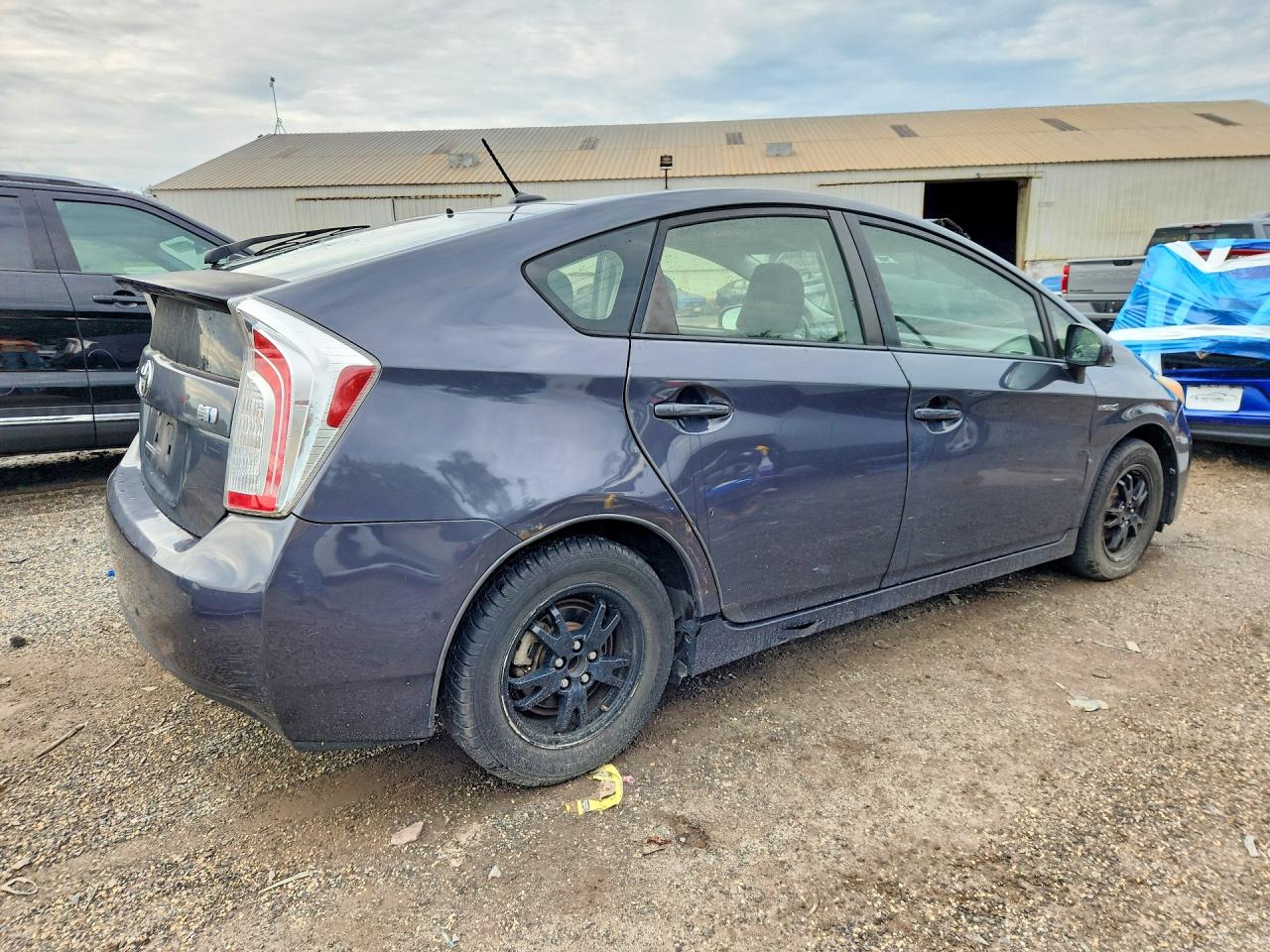 2012 Toyota Prius Three Угольный vin: JTDKN3DUXC1551804