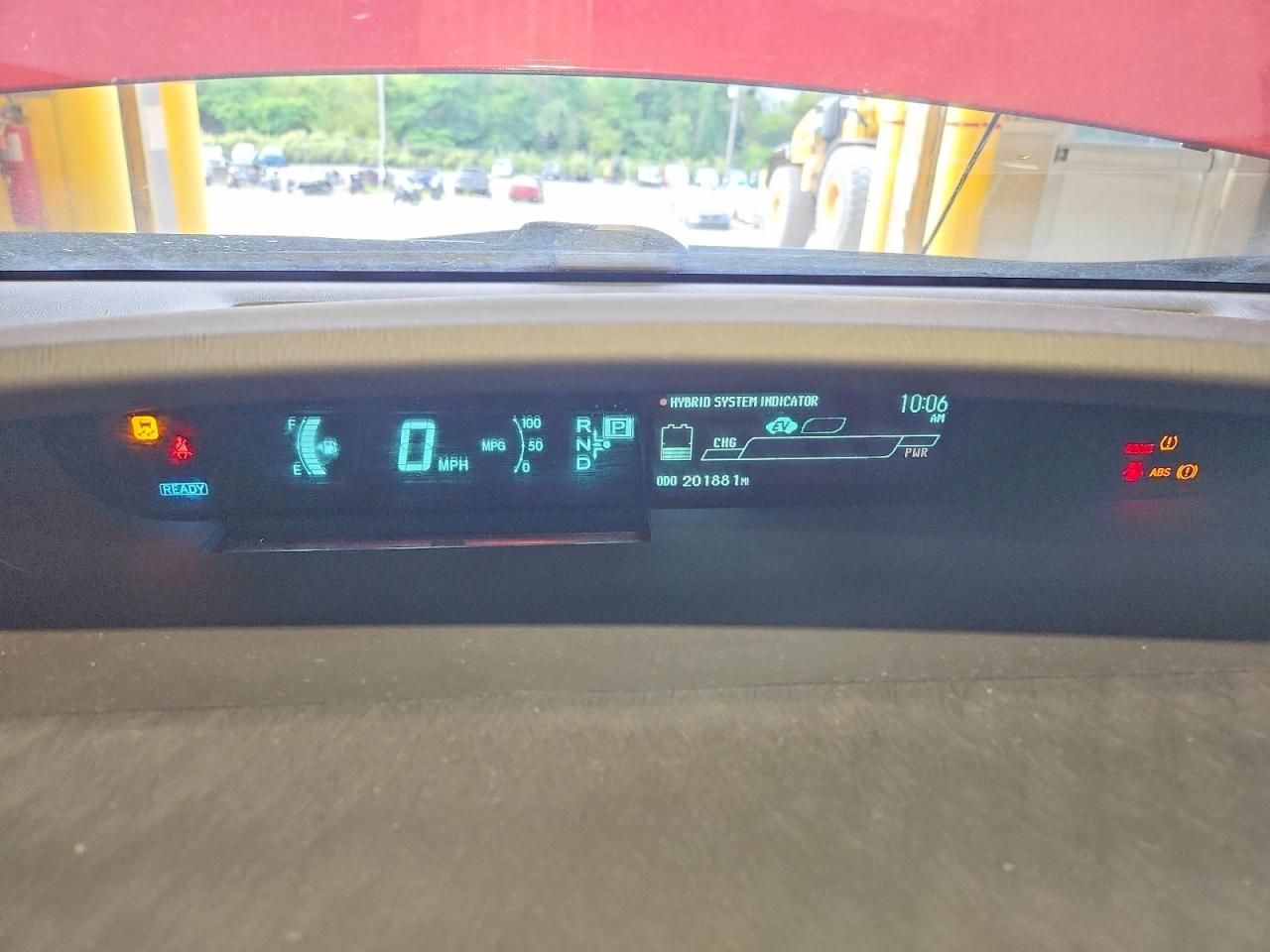 2012 Toyota Prius Four Red vin: JTDKN3DUXC1552399