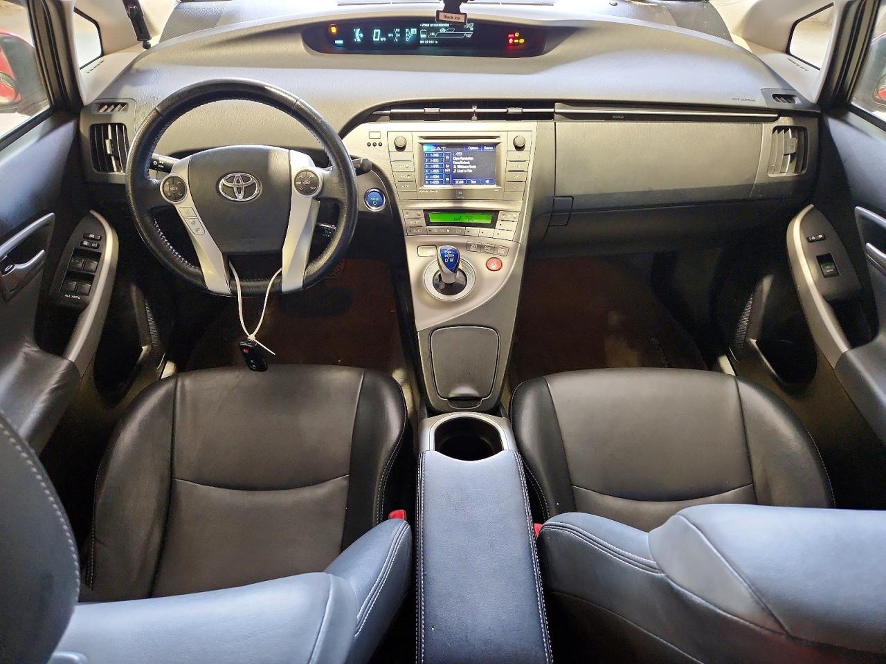 2012 Toyota Prius Four Red vin: JTDKN3DUXC1552399