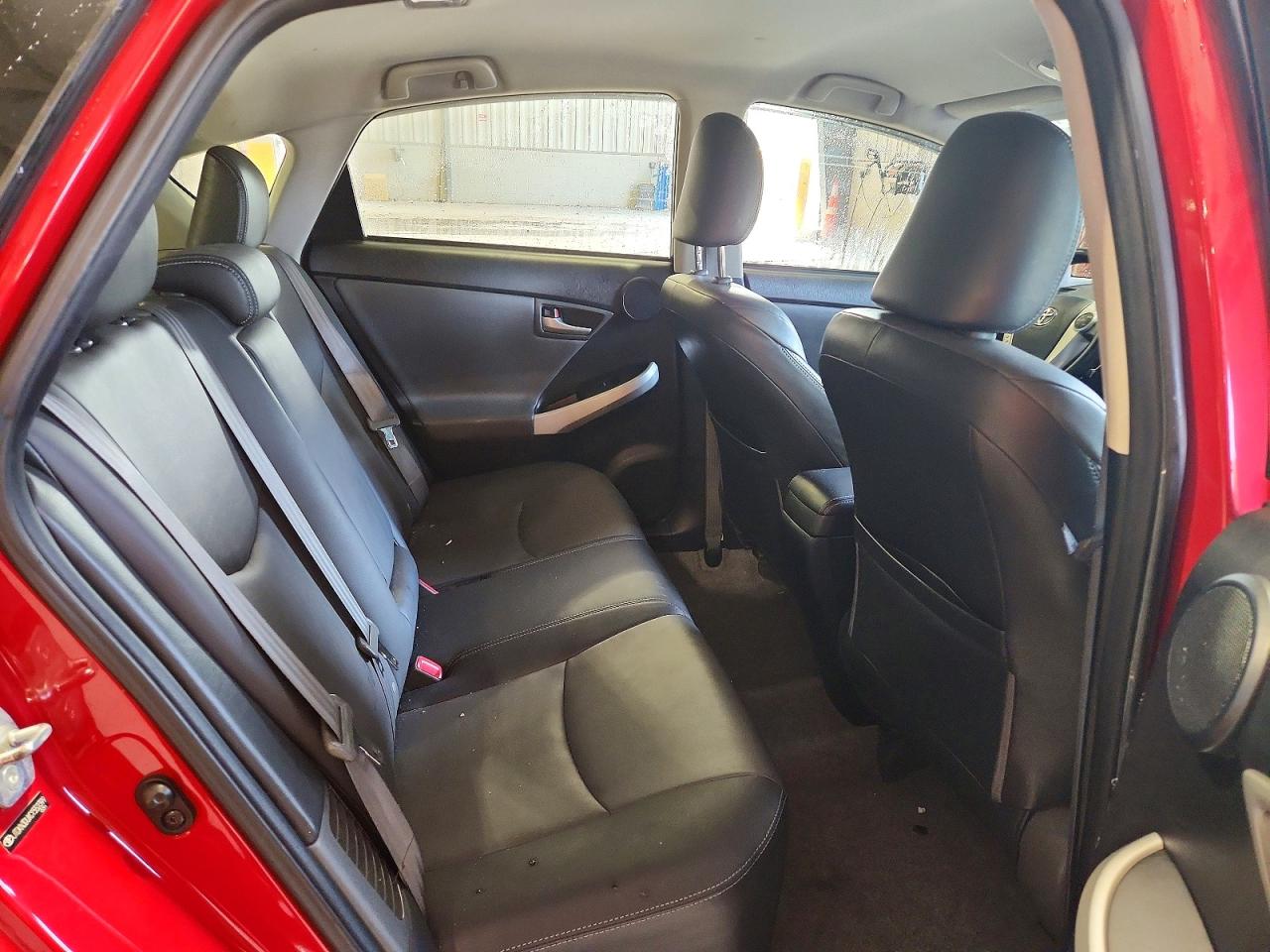 2012 Toyota Prius Four Red vin: JTDKN3DUXC1552399