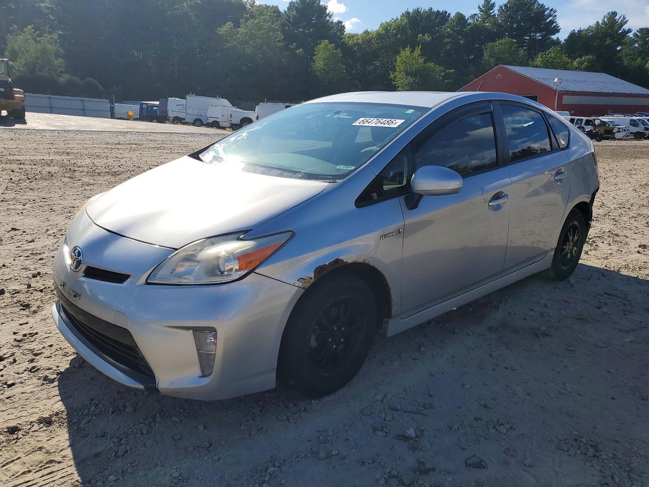 2012 Toyota Prius Two Silver vin: JTDKN3DUXC1557392