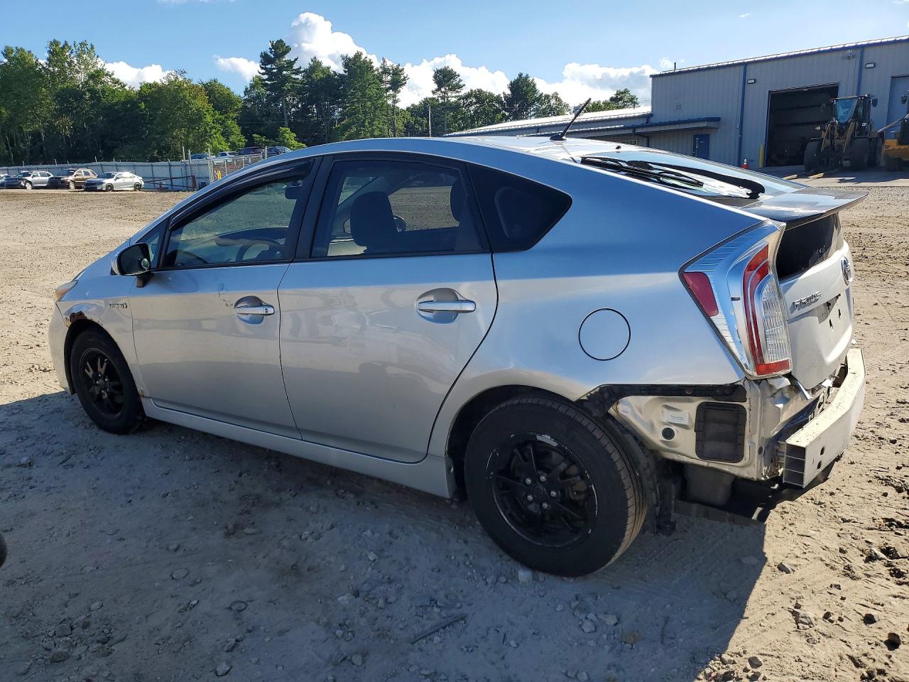 2012 Toyota Prius Two Silver vin: JTDKN3DUXC1557392
