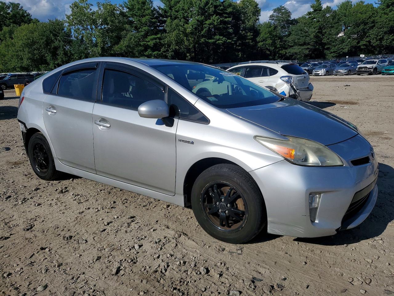 2012 Toyota Prius Two Silver vin: JTDKN3DUXC1557392