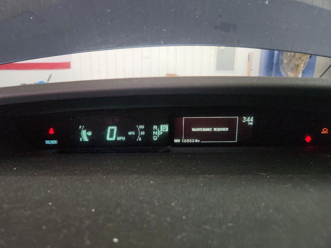 2012 Toyota Prius Three Blue vin: JTDKN3DUXC1559787