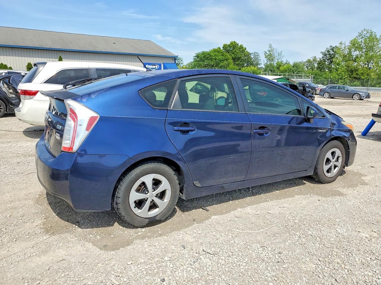 2012 Toyota Prius Two Blue vin: JTDKN3DUXC1568103