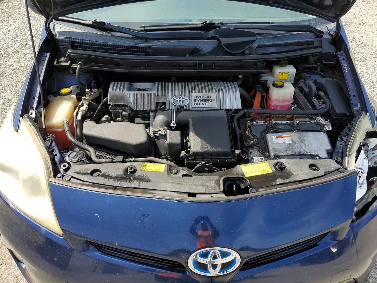 2012 Toyota Prius Two Blue vin: JTDKN3DUXC1568103