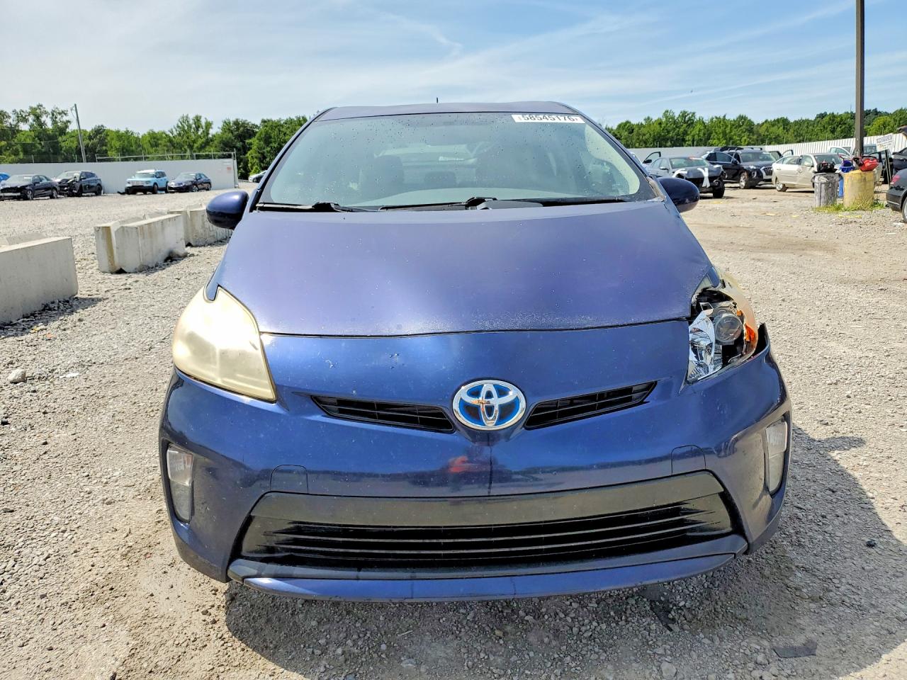 2012 Toyota Prius Two Blue vin: JTDKN3DUXC1568103
