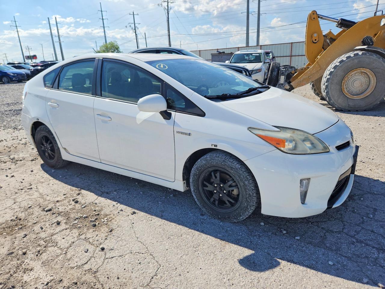 2012 Toyota Prius Two White vin: JTDKN3DUXC1577433