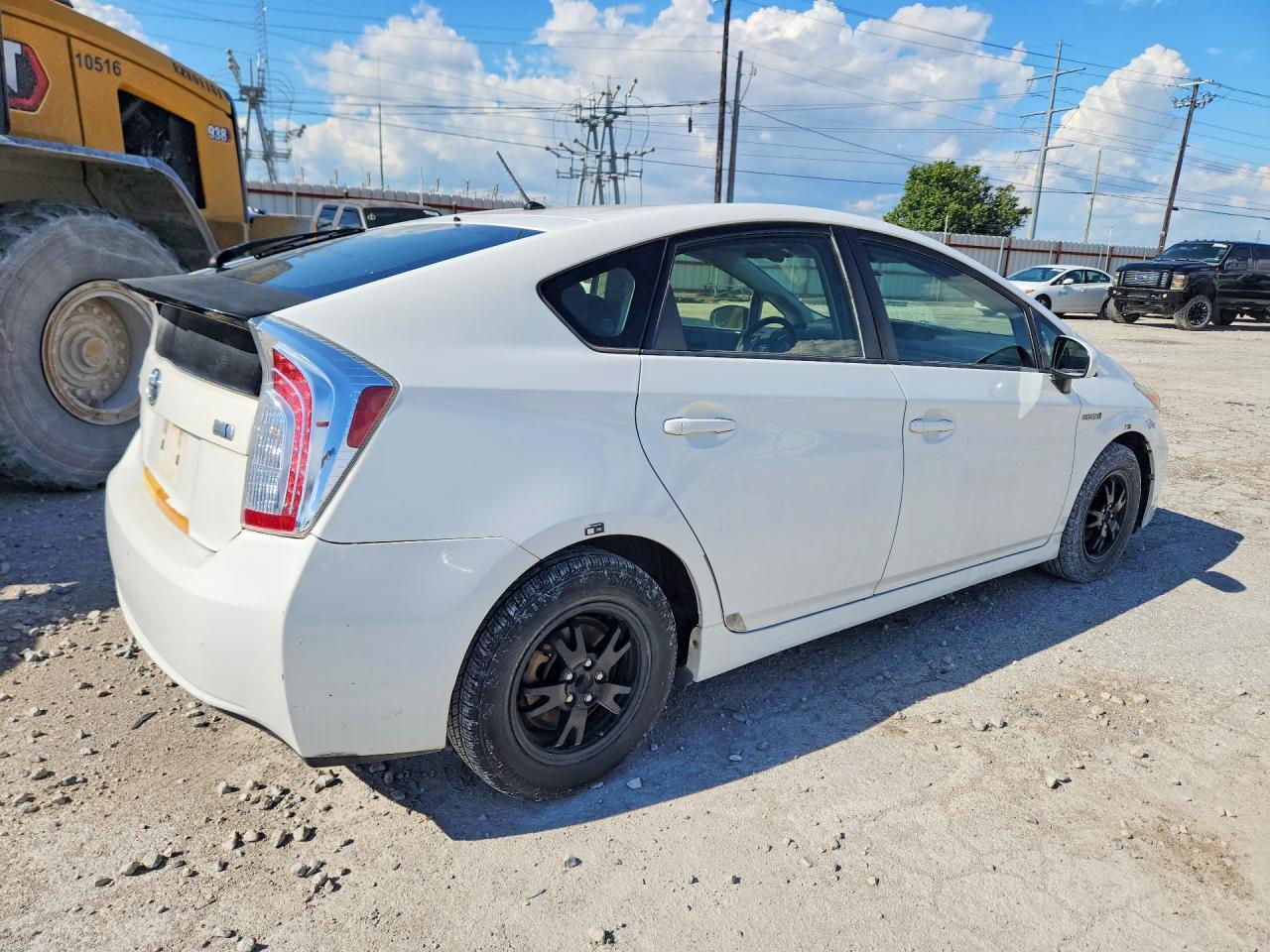 2012 Toyota Prius Two White vin: JTDKN3DUXC1577433