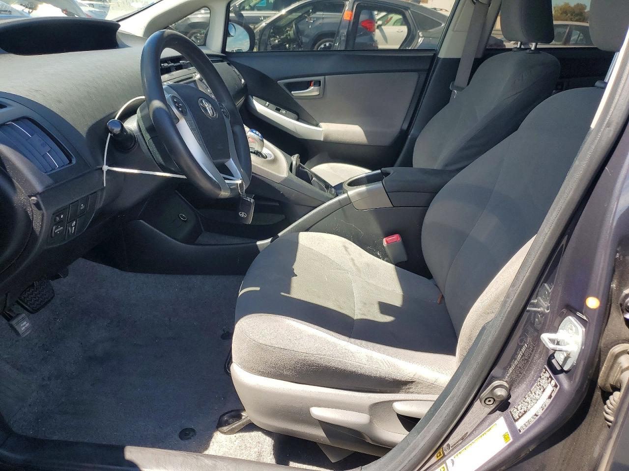 2012 Toyota Prius Three Gray vin: JTDKN3DUXC1580431