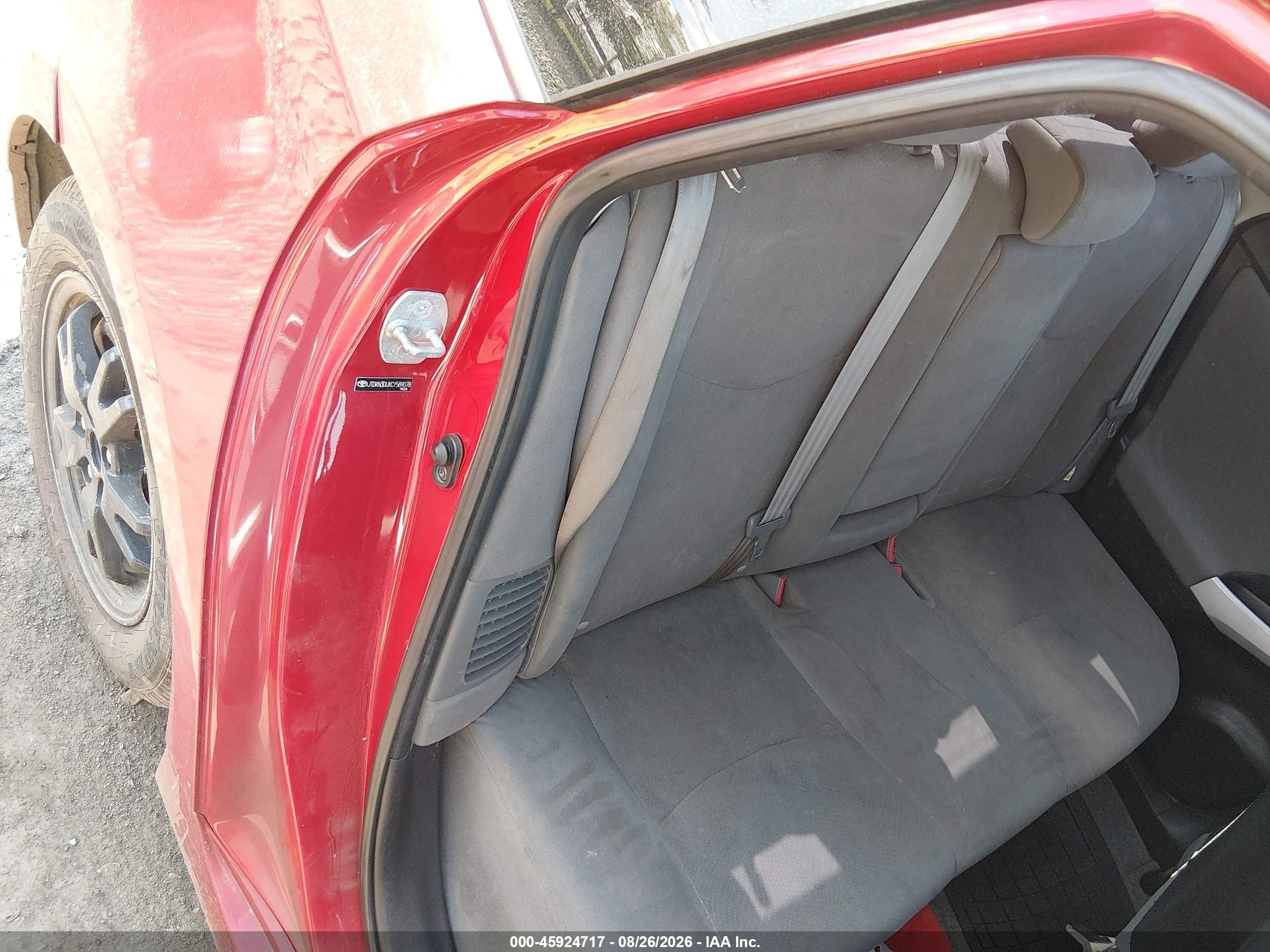 2012 Toyota Prius Two Red vin: JTDKN3DUXC1589078