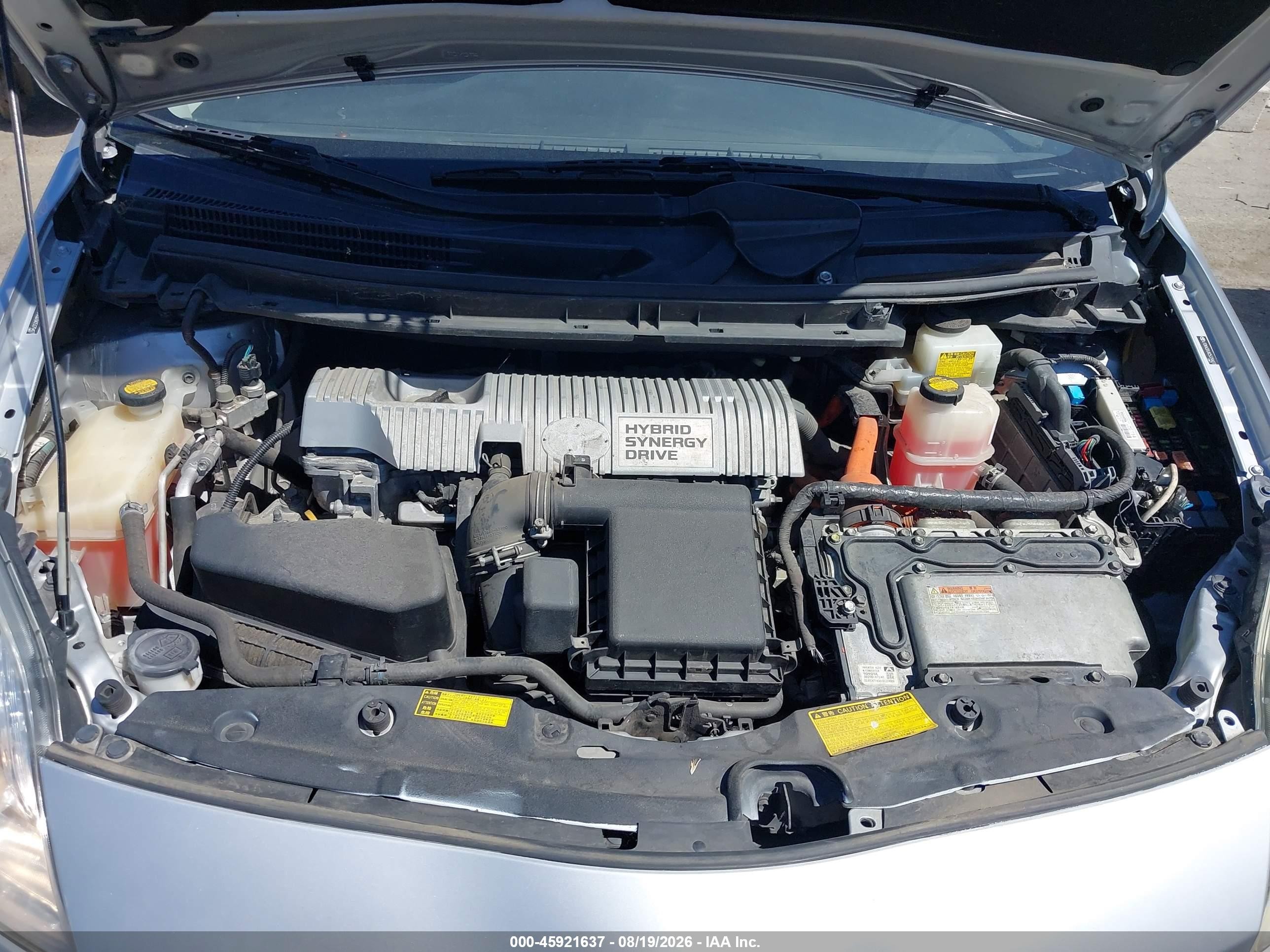 2012 Toyota Prius Two Silver vin: JTDKN3DUXC5379427