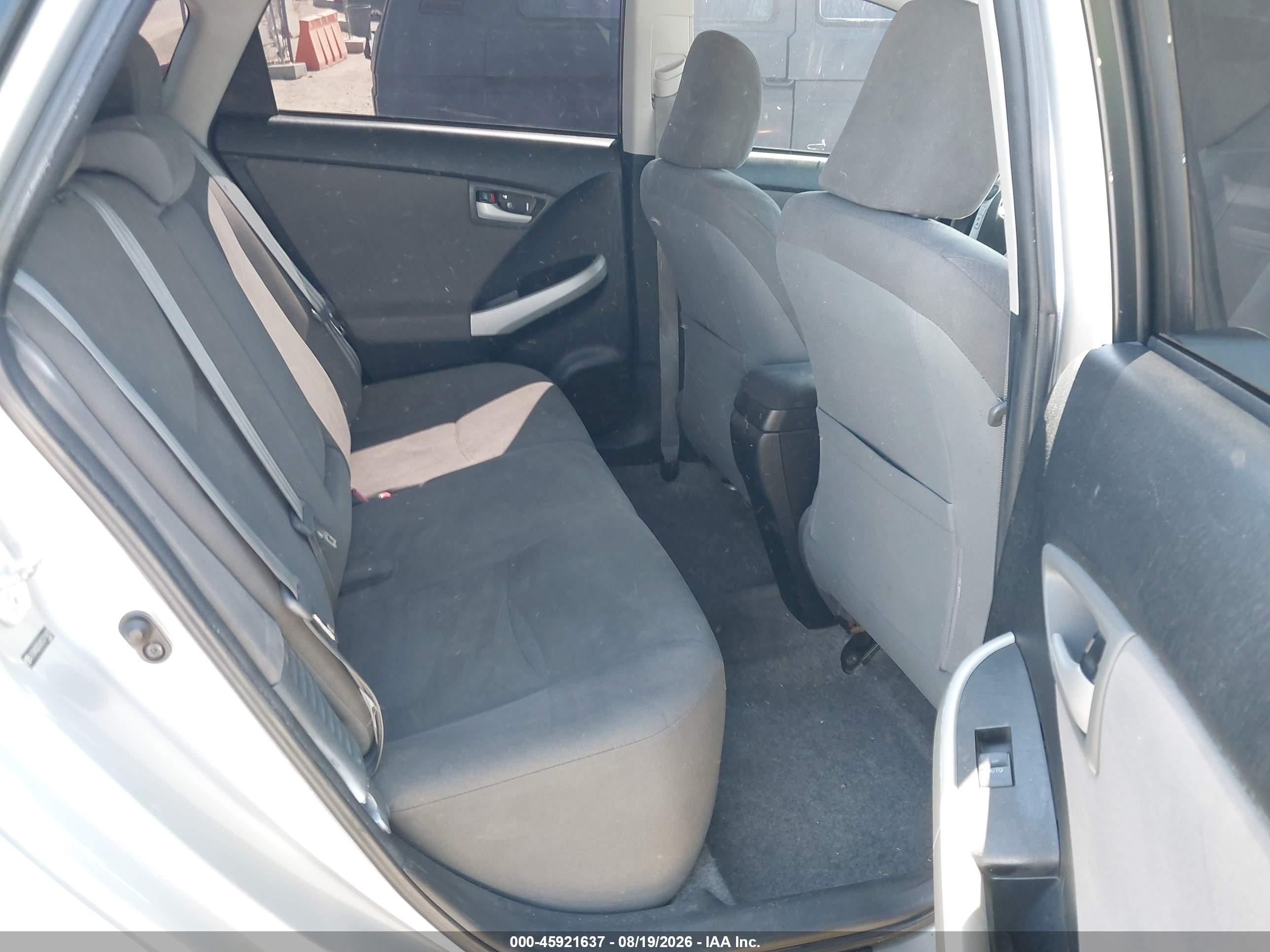 2012 Toyota Prius Two Silver vin: JTDKN3DUXC5379427