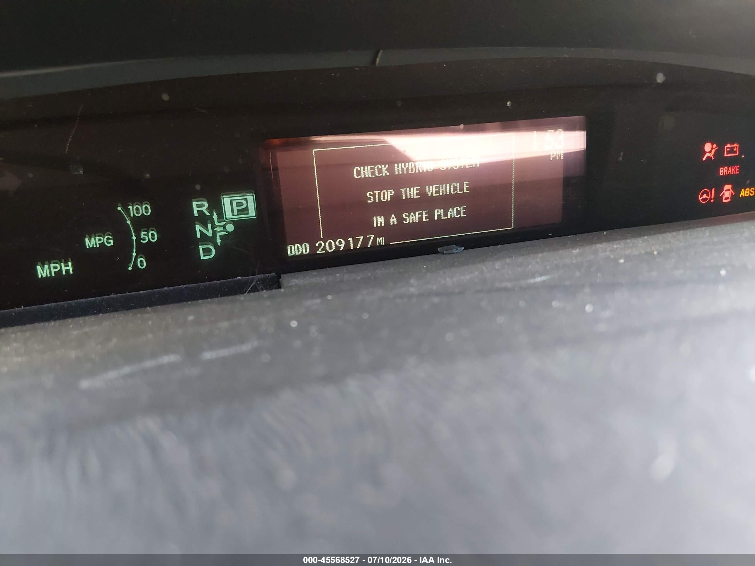 2012 Toyota Prius Two White vin: JTDKN3DUXC5381470