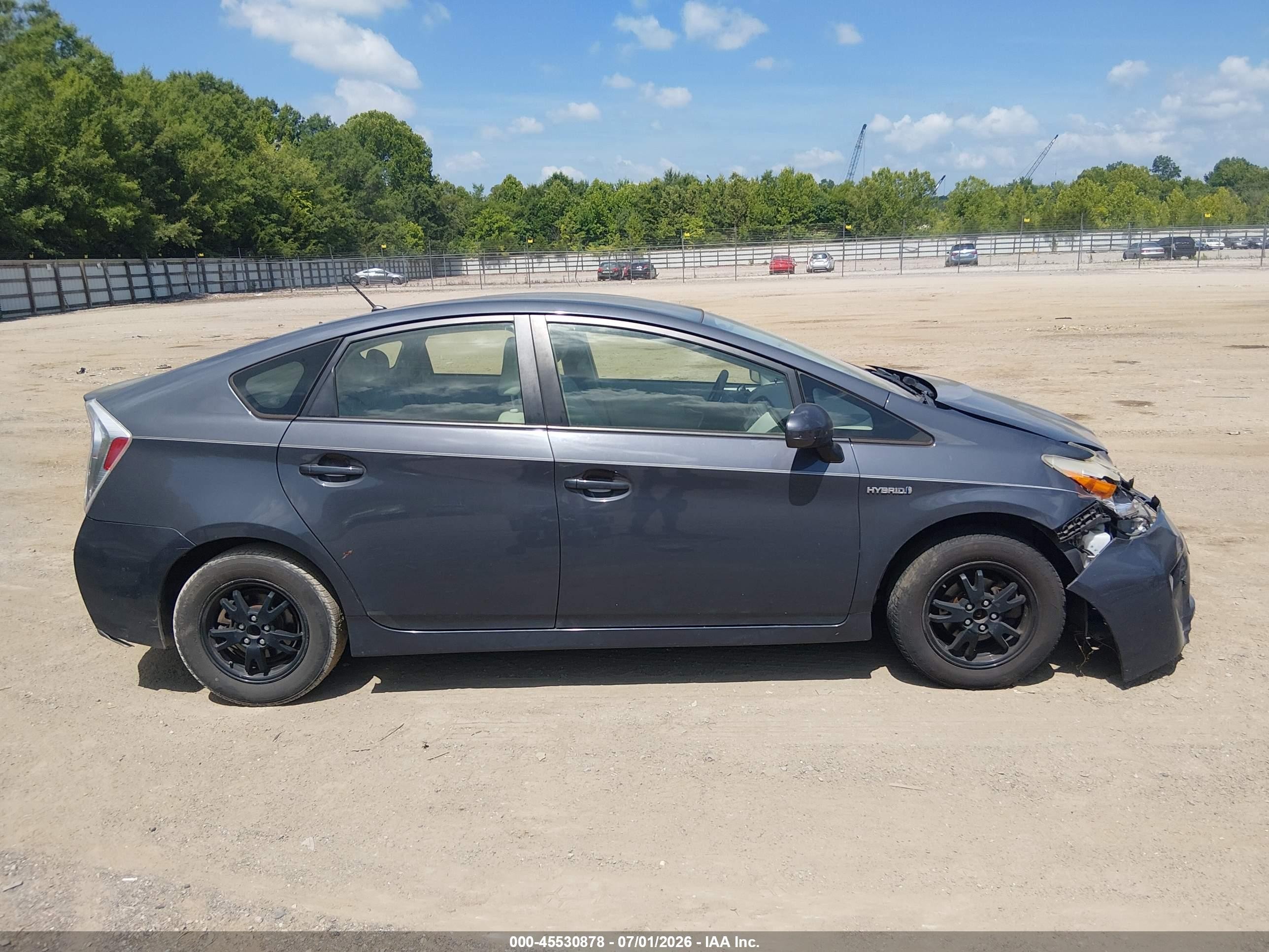 2012 Toyota Prius   Silver vin: JTDKN3DUXC5389732