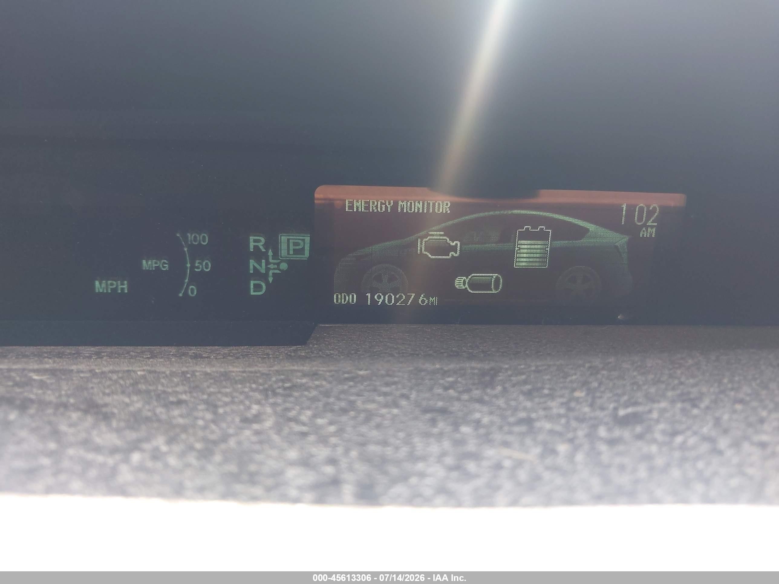 2012 Toyota Prius Two Серый vin: JTDKN3DUXC5418338