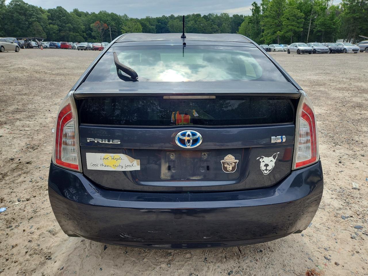 2012 Toyota Prius Two Gray vin: JTDKN3DUXC5440632