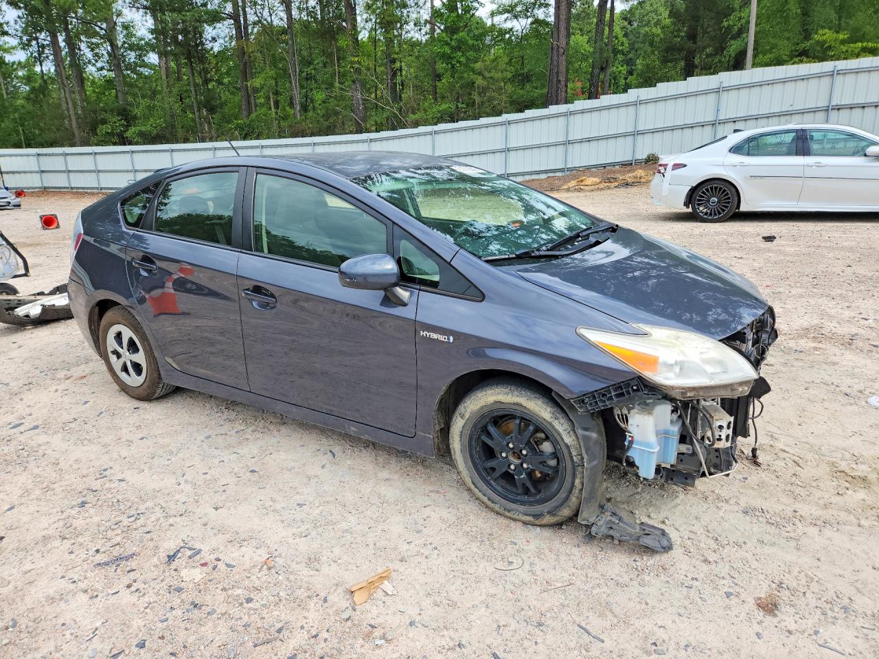 2012 Toyota Prius Two Gray vin: JTDKN3DUXC5440632