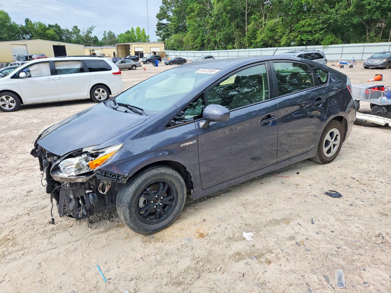 2012 Toyota Prius Two Gray vin: JTDKN3DUXC5440632